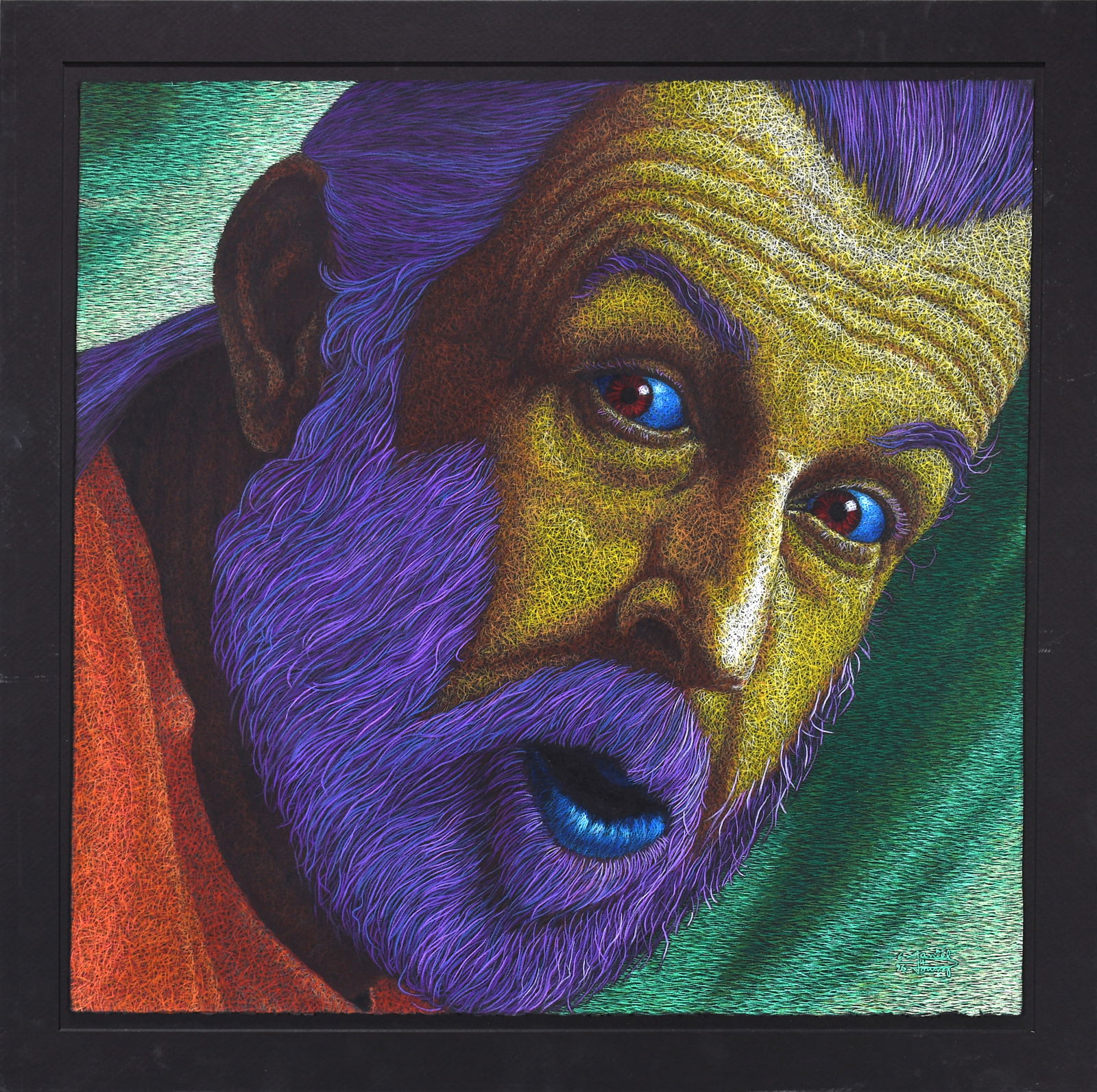 Daniel Watson. Self-Portrait Surprise. (1 of 5)