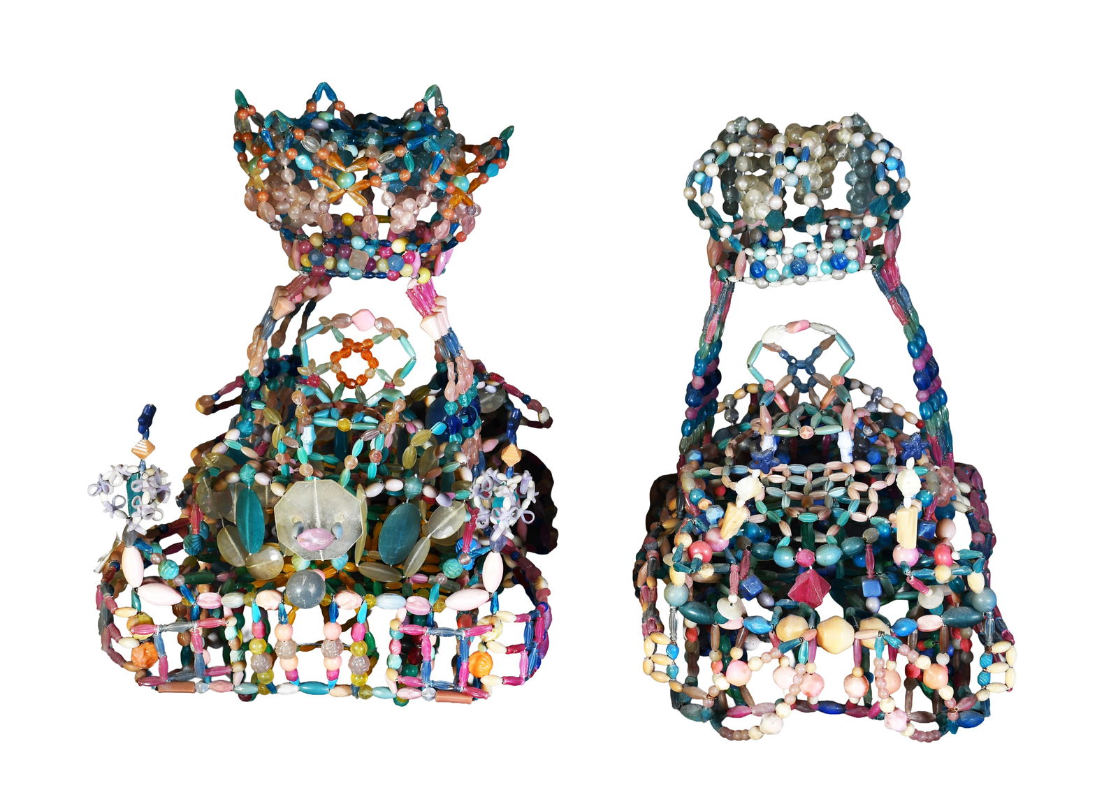John Landry. King and Queen Beaded Love Bug Parade Floats. (1 of 7)