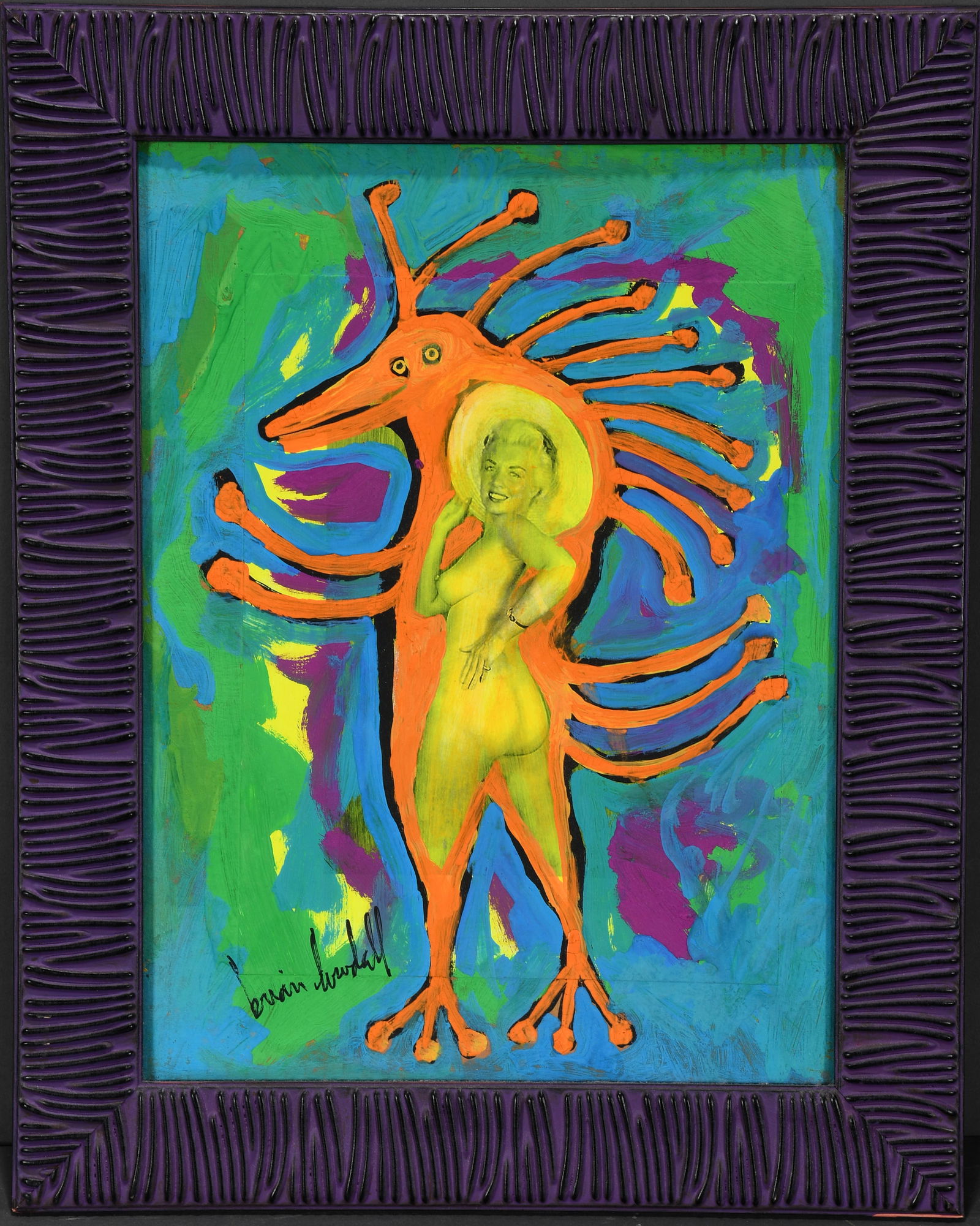 Brian Dowdall. Marilyn Inside Fantasy Creature. (1 of 4)