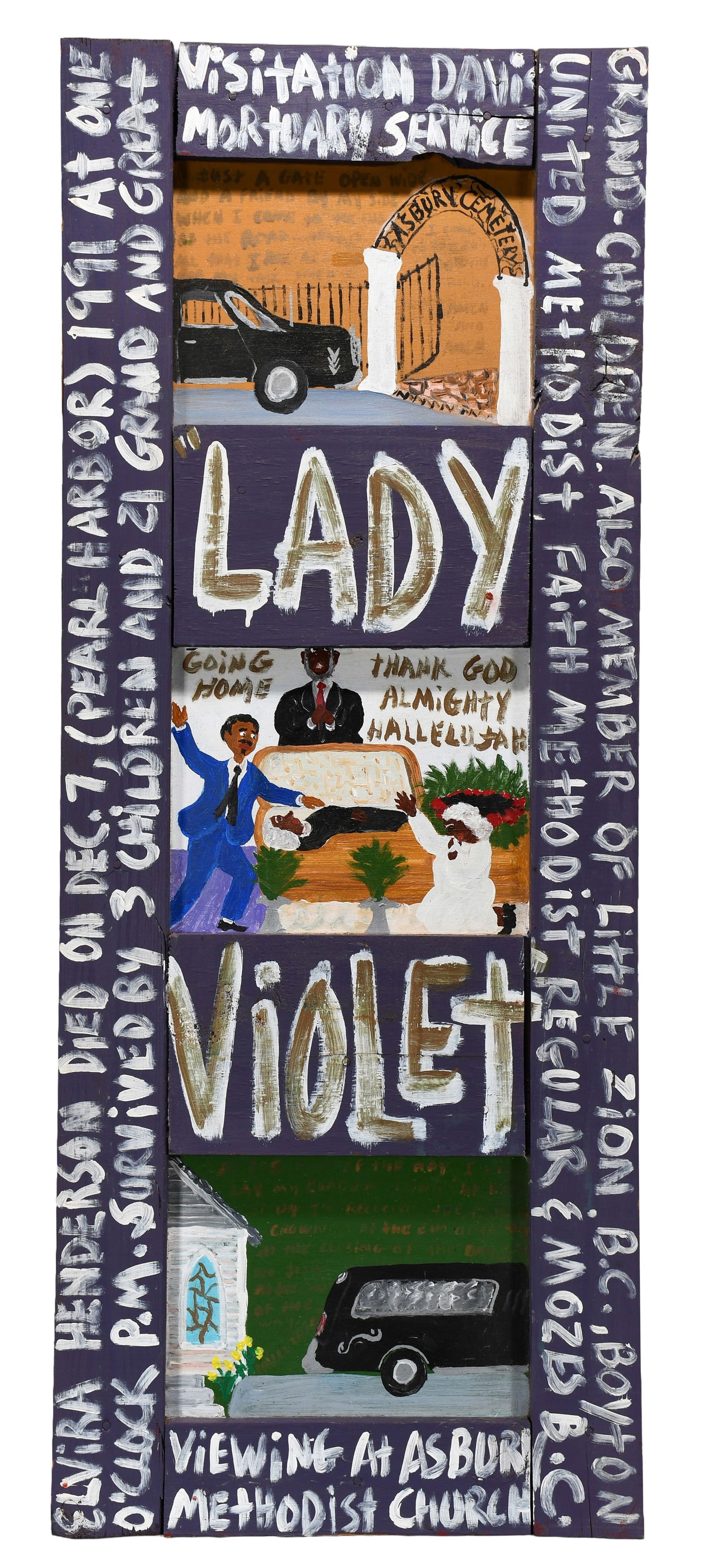 Sainte James Boudrot. Elvira W. Violet Henderson. (1 of 4)