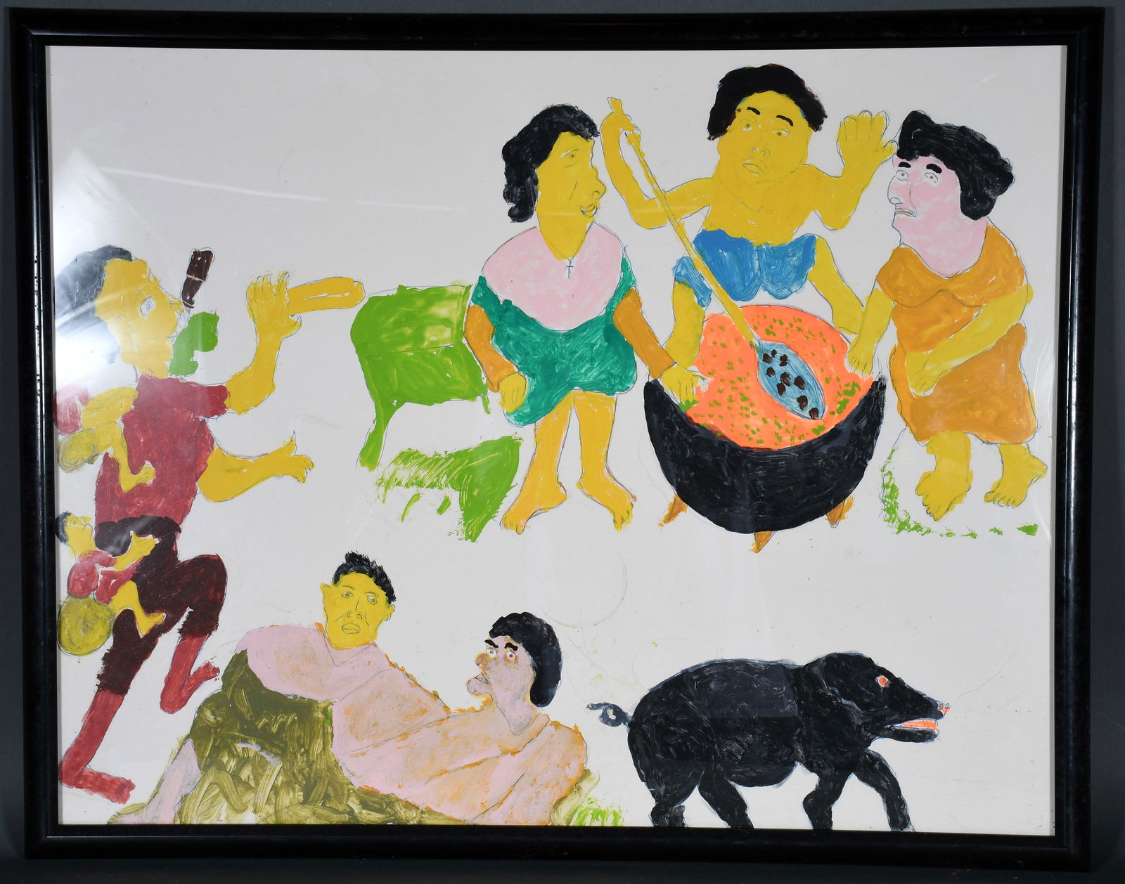 Luster Willis. Hog Killing. (1 of 5)