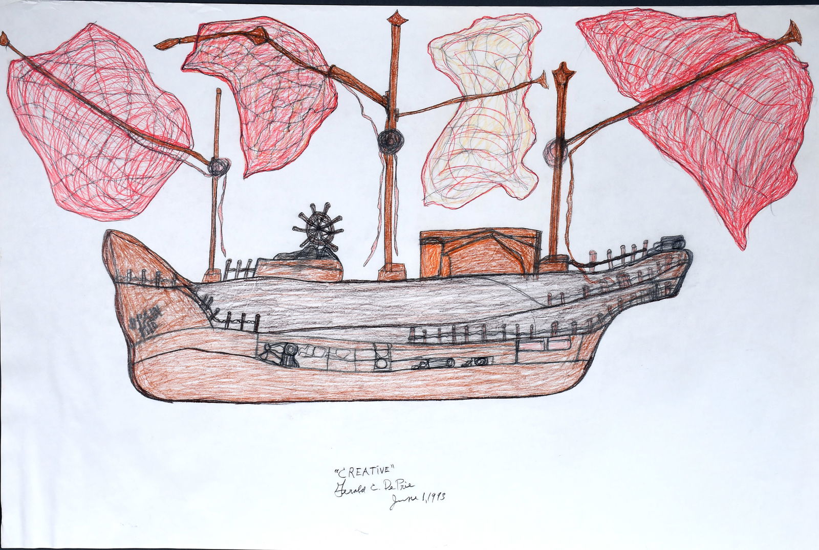 Creative G.C. DePrie. Spanish Ship. (1 of 3)