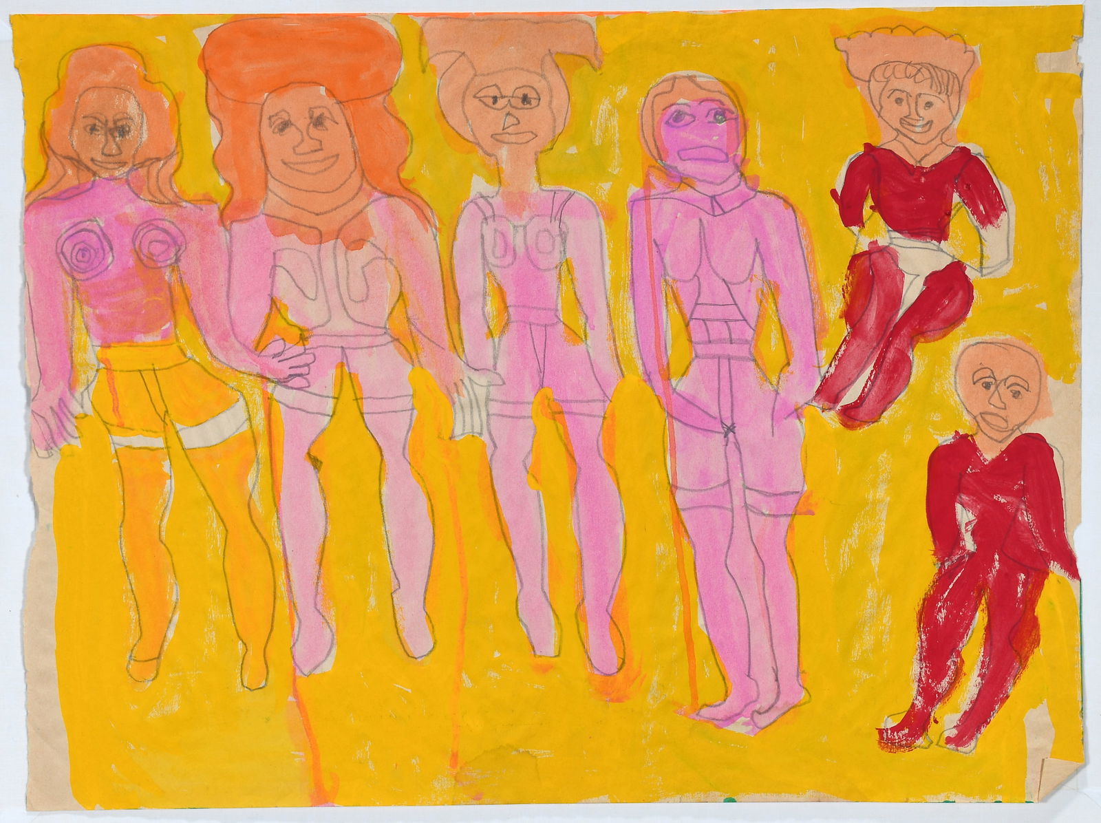 Mrs. Georgia Speller. Some Dancing People. (1 of 5)