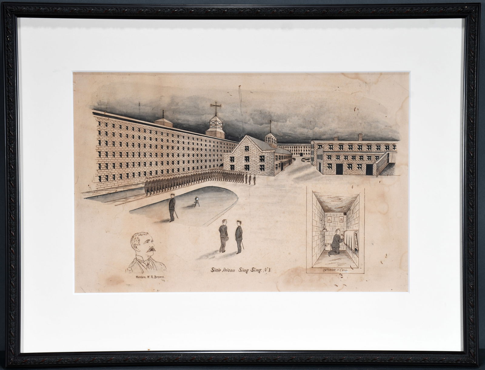 Anonymous. Sing Sing Prison. (1 of 8)