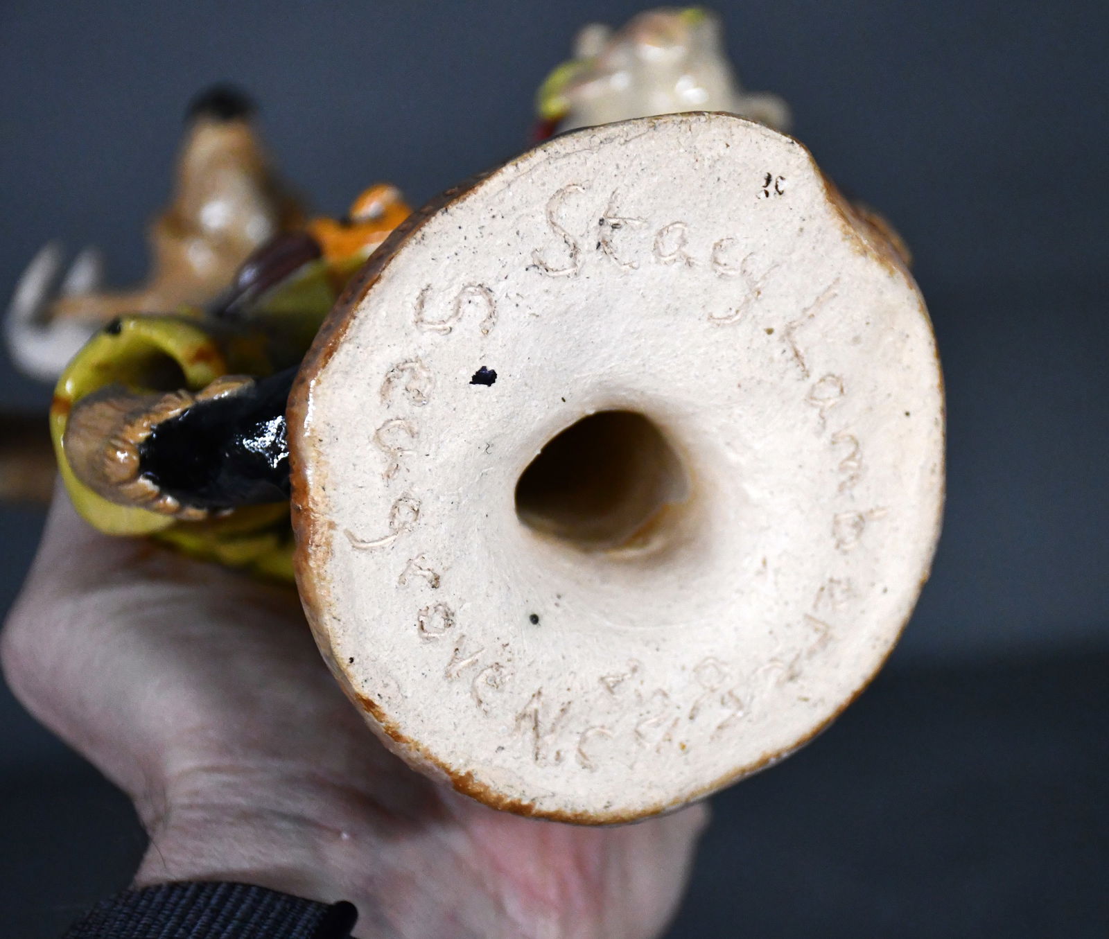 Stacy Lambert. Stag with Head Mount. - 4