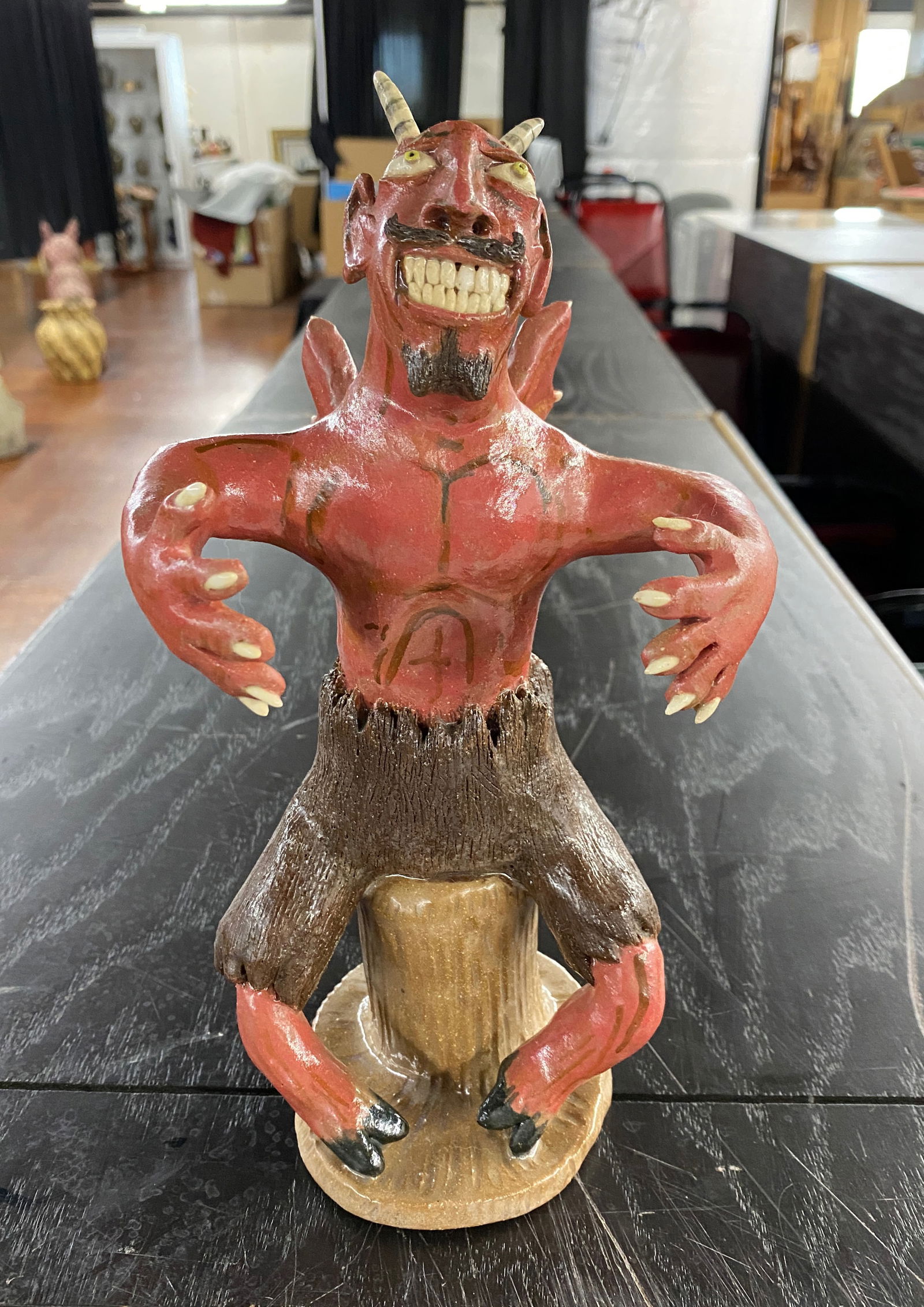 Stacy Lambert. Seated Devil. - 6