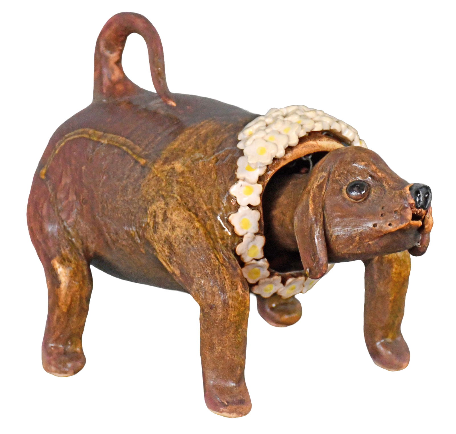 Lin Craven. Bobblehead Dog.: Lin Craven. Bobblehead Dog. #3. 2003. Signed, dated, and numbered. Mint condition. 10.5" long x 6.5" h. Est. $200-300. Ship: $65 Please Read Before You Bid: By registering for and/or placing a bid