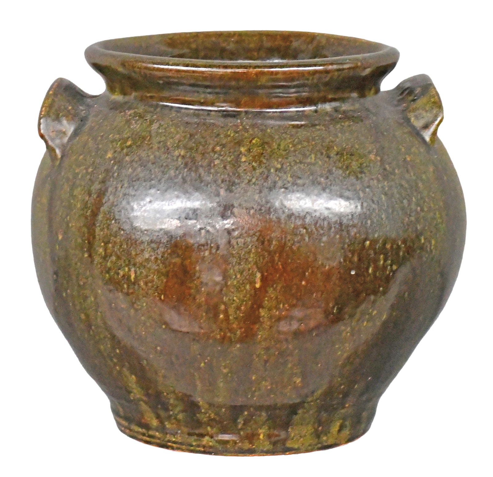 Jim Bozeman. Four Gallon Noble Jar.: Jim Bozeman. Four Gallon Noble Jar. 1998. Signed and dated. Minor chip under lug handle, otherwise excellent condition. 13" h. Est. $200-400. Ship: $100 Please Read Before You Bid: By registering for