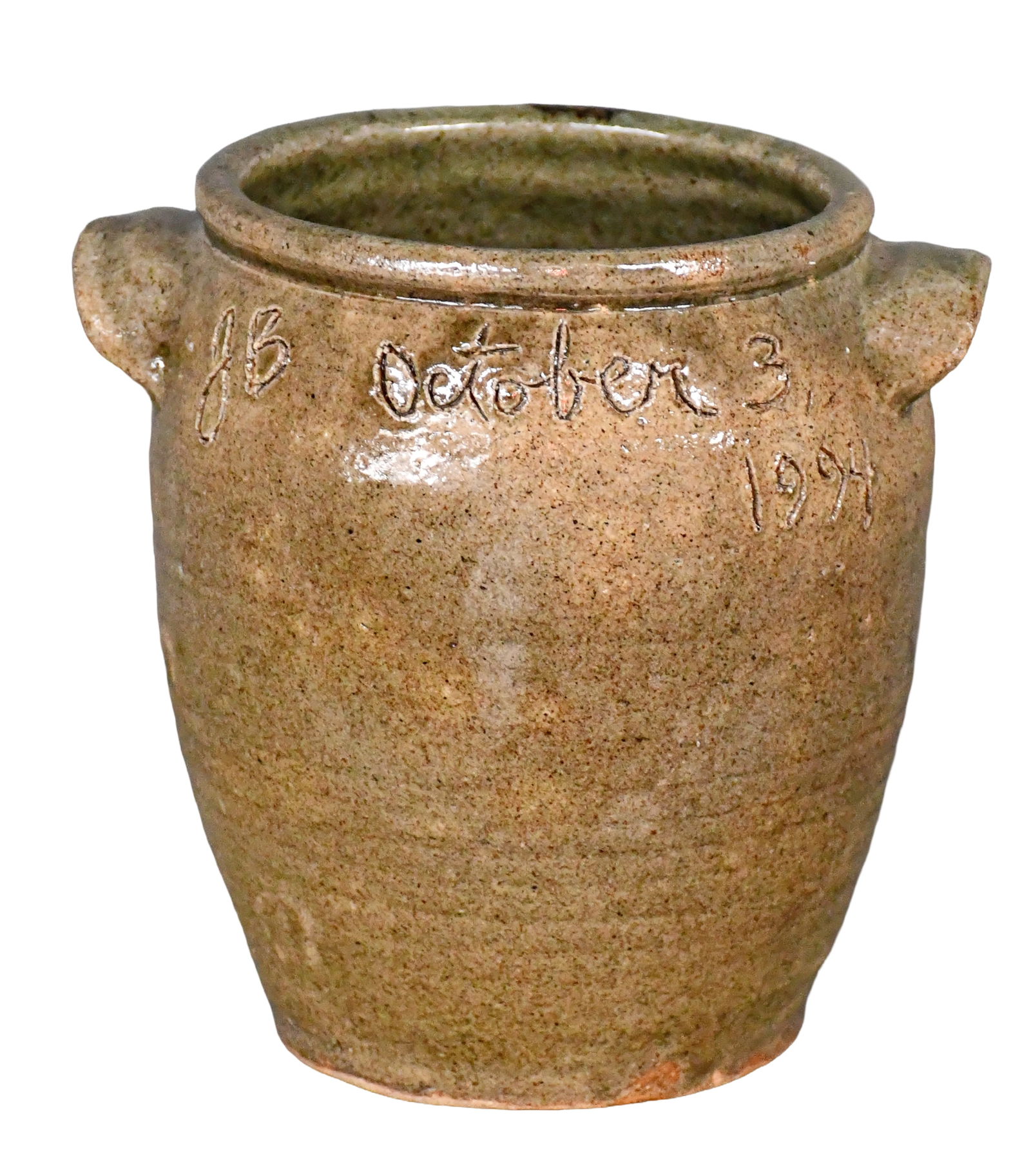 Jim Bozeman. Small Crock.: Jim Bozeman. Small Crock. 1994. Signed and dated. Mint condition. 7" h. Est. $25-50. Ship: $45 Please Read Before You Bid: By registering for and/or placing a bid in any Slotin Auction, you