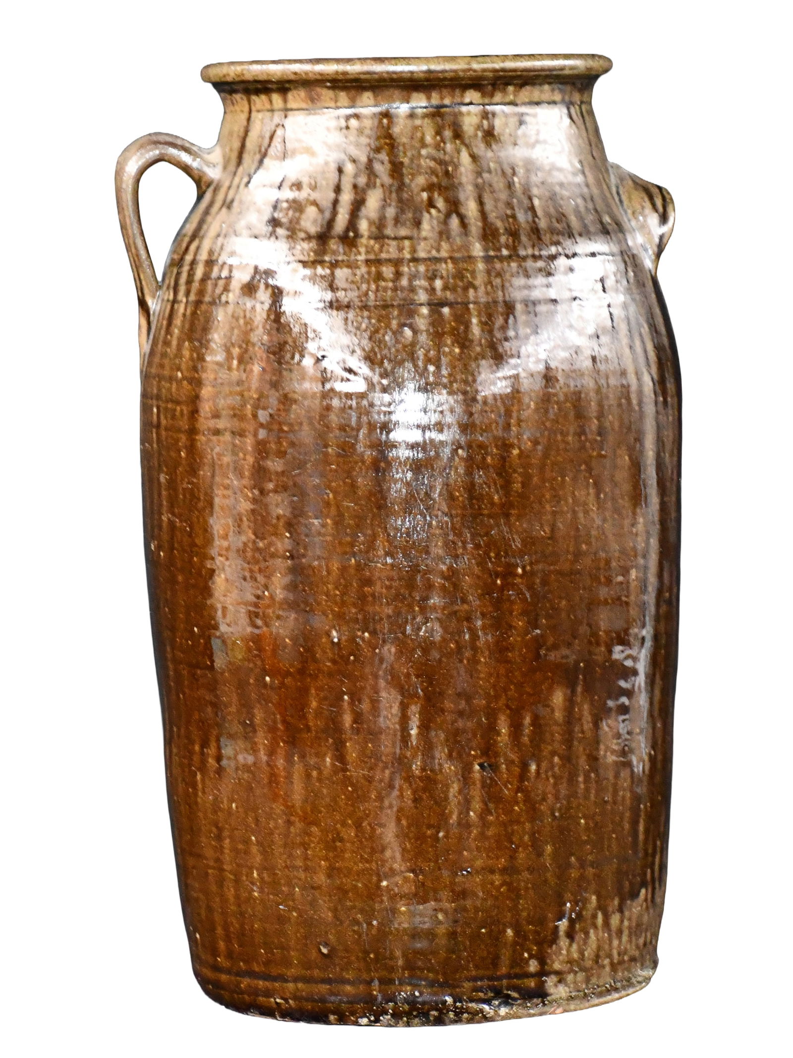 Cheever Meaders (Attributed). Six Gallon Churn. - 2