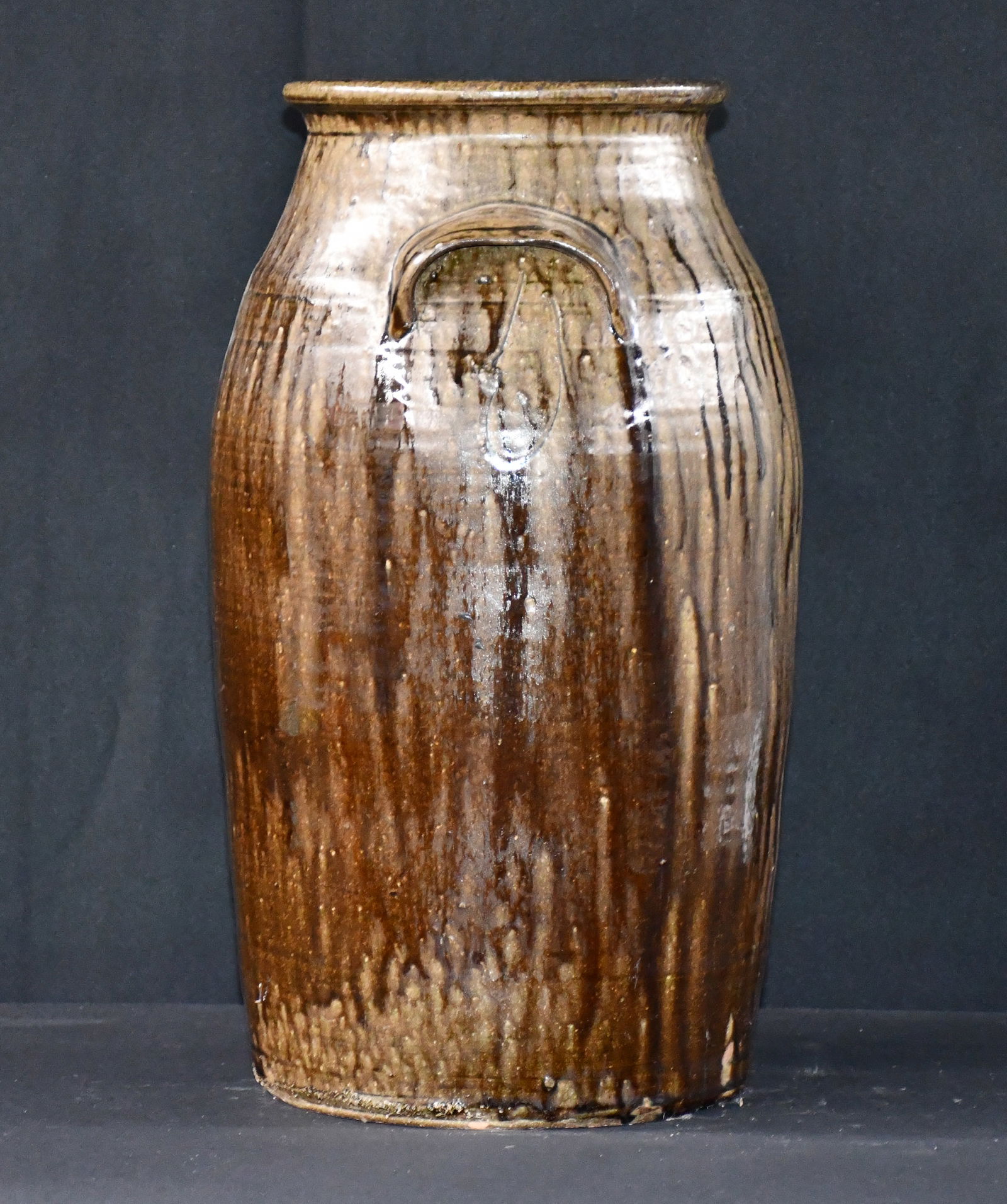 Cheever Meaders (Attributed). Six Gallon Churn. - 3