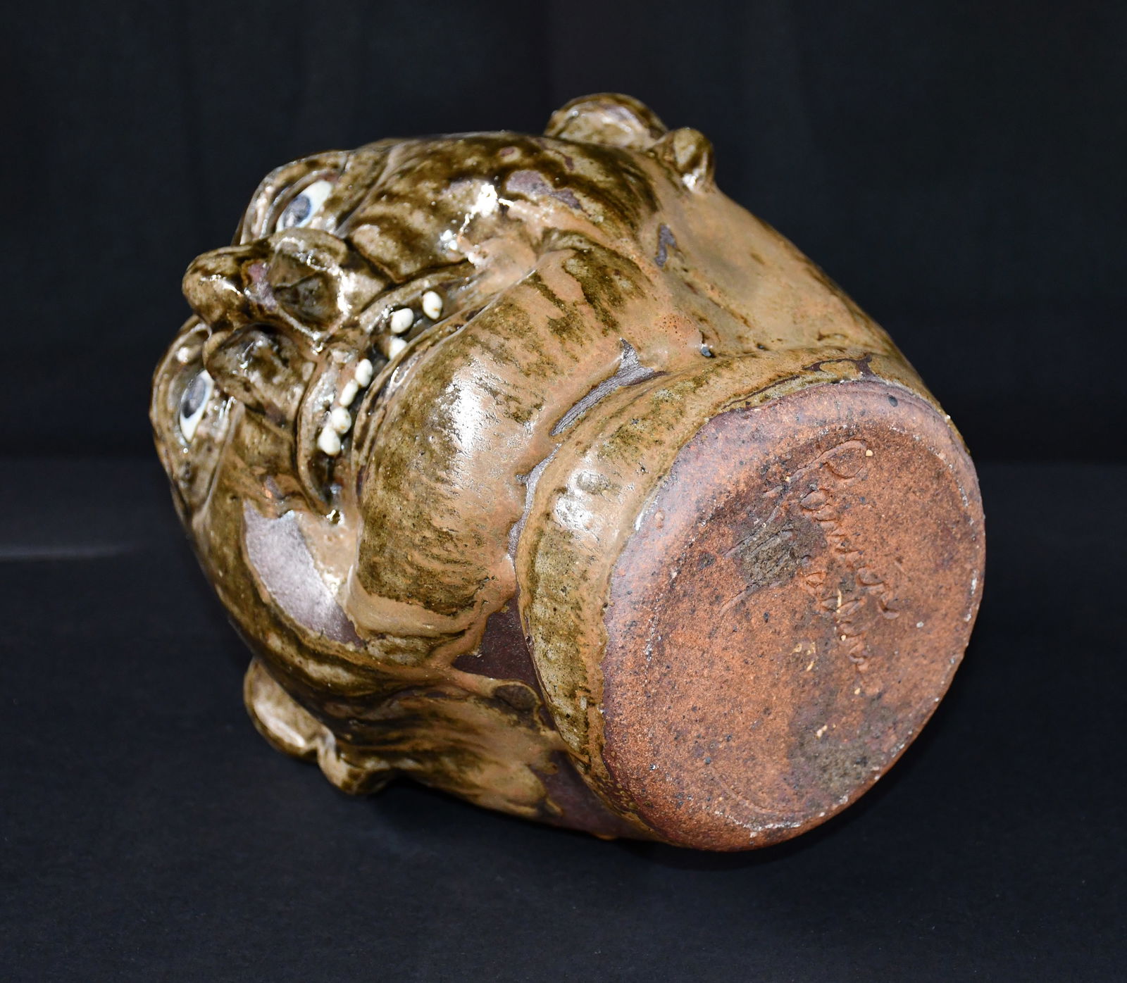 Lanier Meaders. Hooked Nose Face Jug. - 6