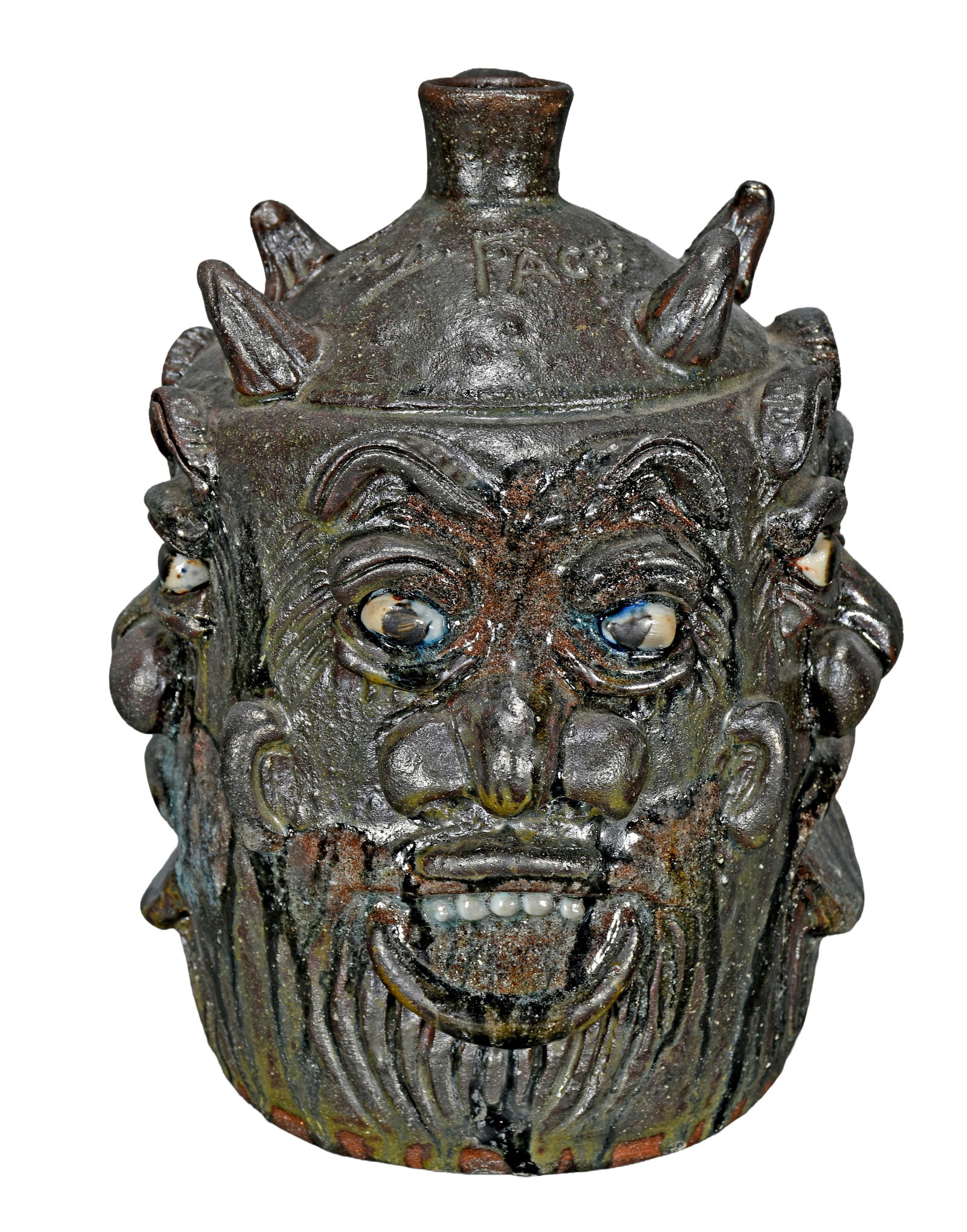 Clete Meaders, Jr. Many Faces of Obama.: Clete Meaders, Jr. Many Faces of Obama. 2010. Signed, dated and titled. Mint condition. 10.5" h. Est. $100-200. Ship: $55 Please Read Before You Bid: By registering for and/or placing a bid in any