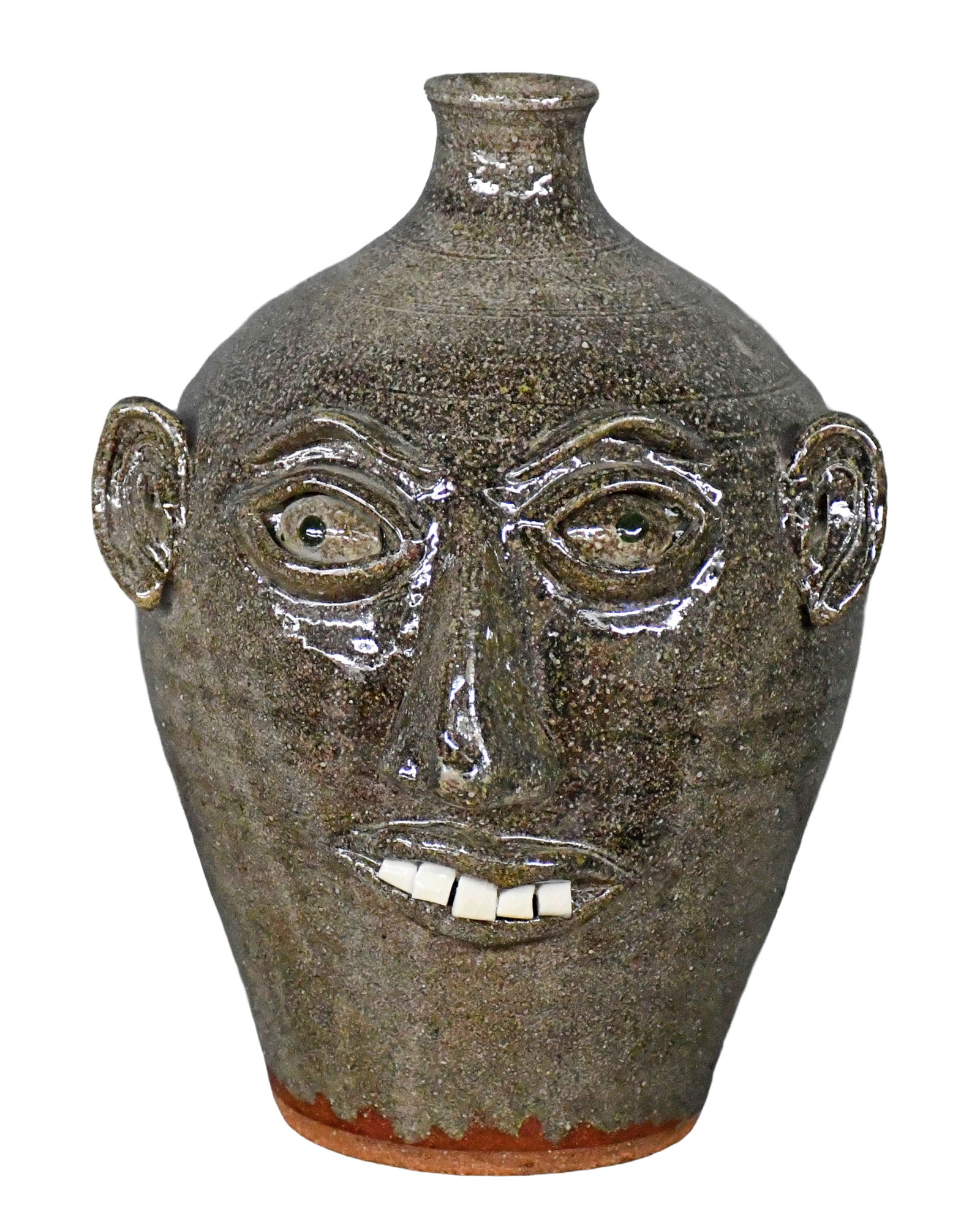 Don Craig. Face Jug with Glass Drip. (1 of 5)