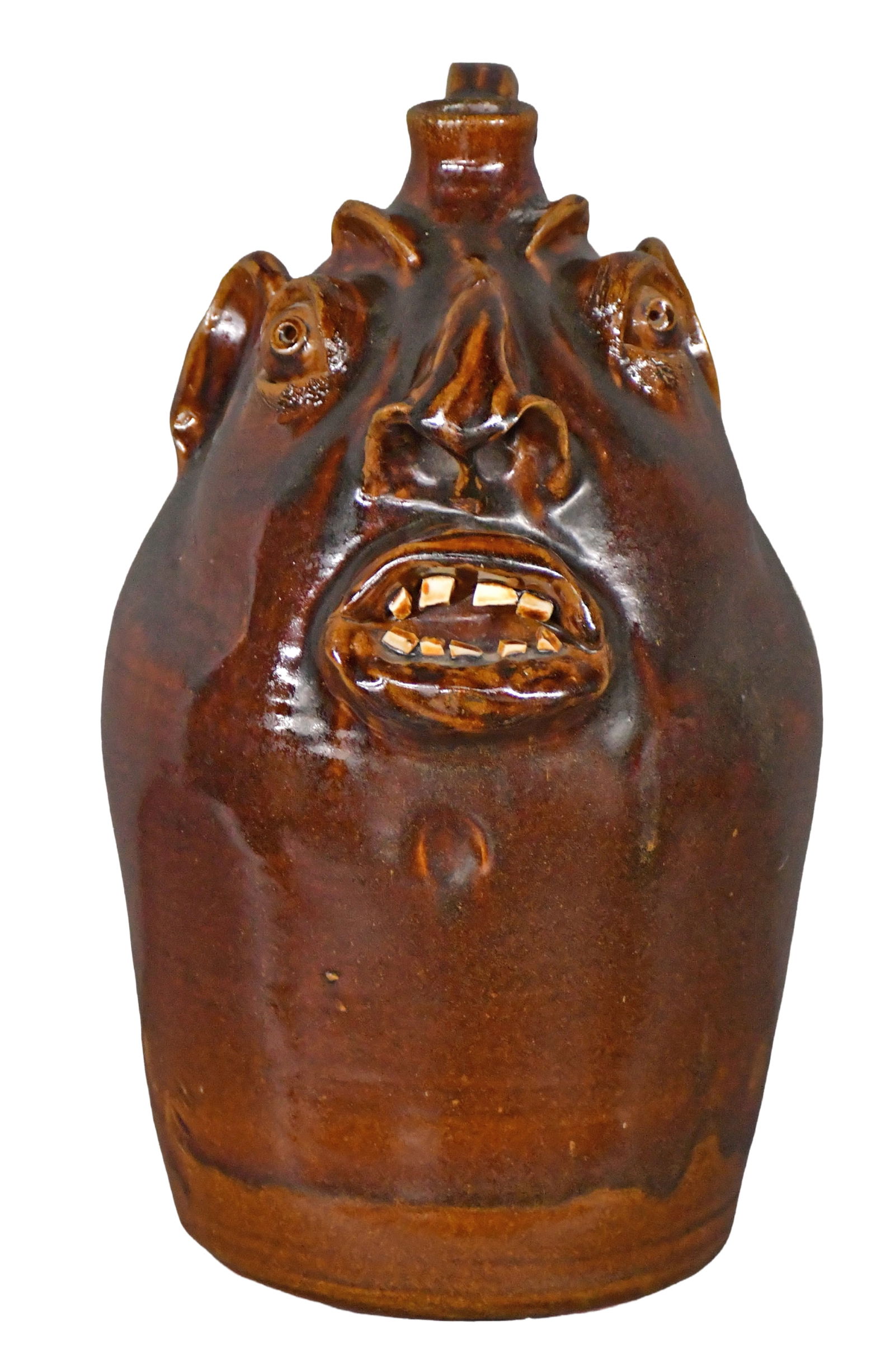 Robert Brown. Large Traditional Face Jug. (1 of 6)