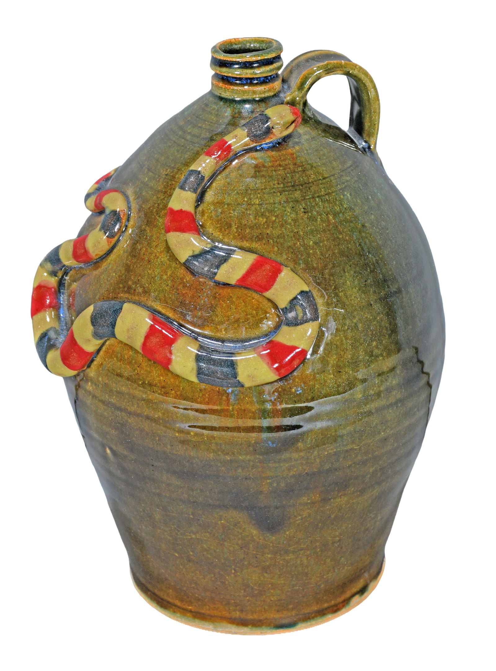 Marvin Bailey. Coral Snake Jug. (1 of 3)