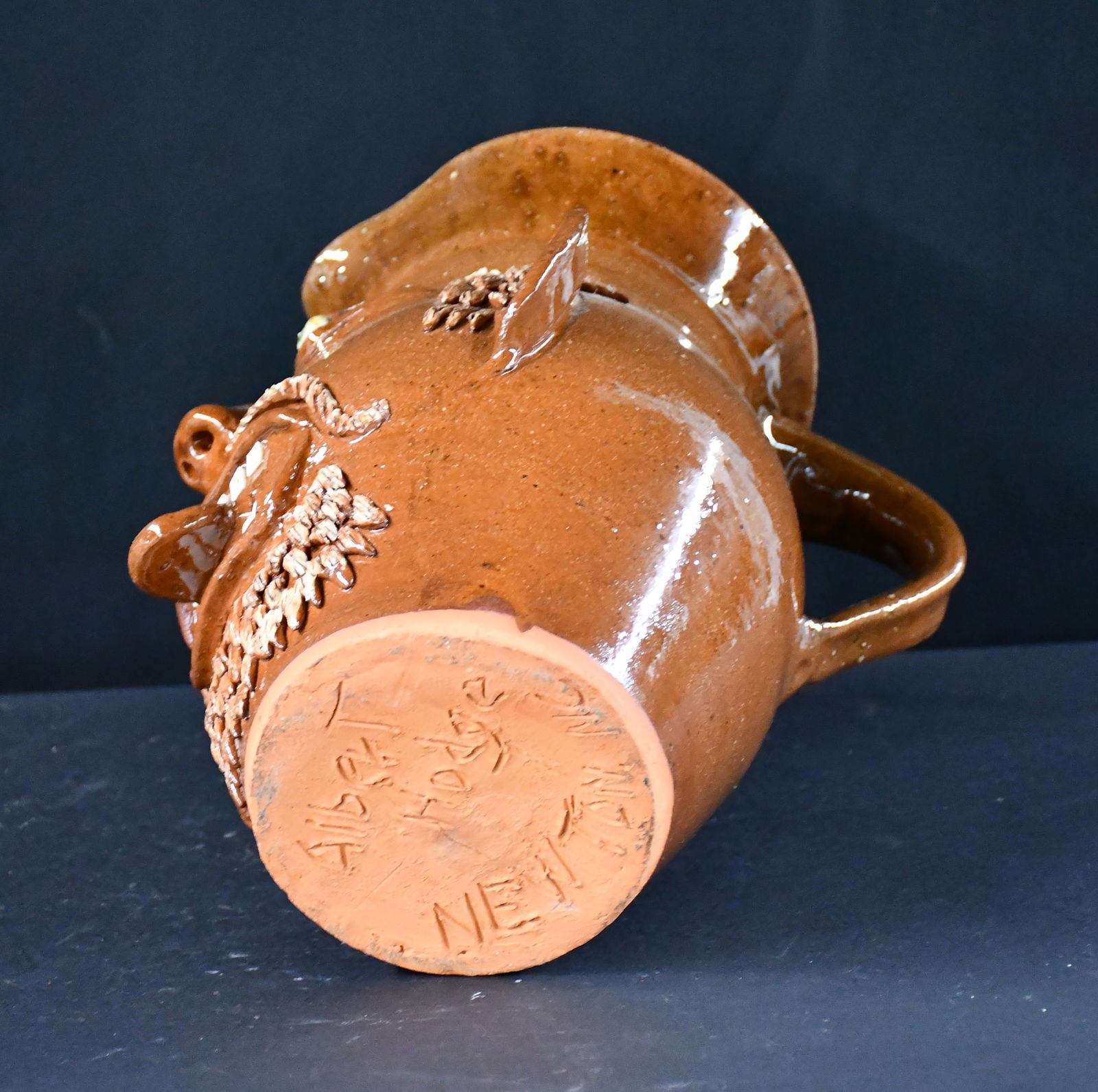 Albert Hodge. Face Pitcher. - 2