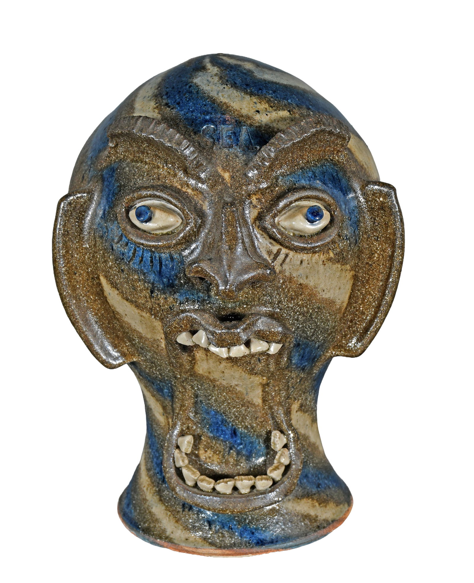 Steve Abee. Wig Stand.: Steve Abee. Wig Stand. Signed and stamped. Mint condition. 11" h. Est. $200-300. Ship: $65 Please Read Before You Bid: By registering for and/or placing a bid in any Slotin Auction, you acknowledge th