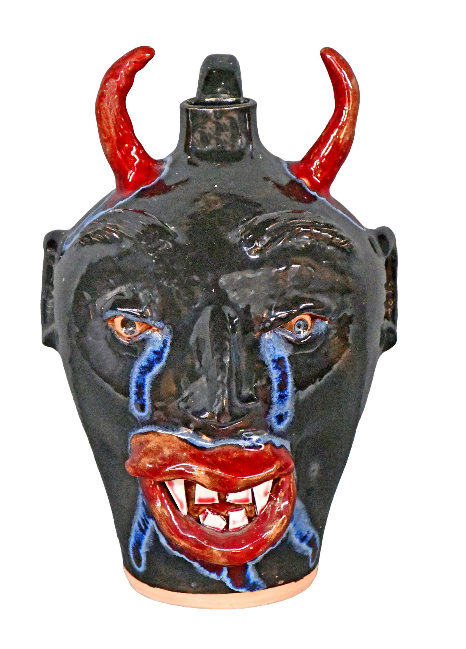Claude Miller. Devil Face Jug. (1 of 5)