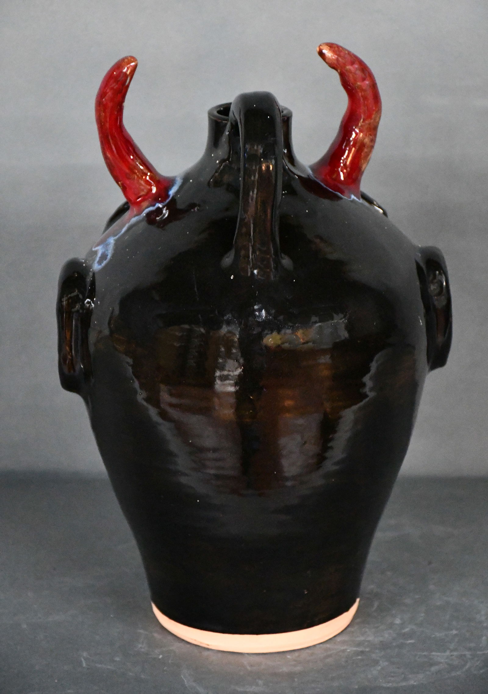 Claude Miller. Devil Face Jug. - 4
