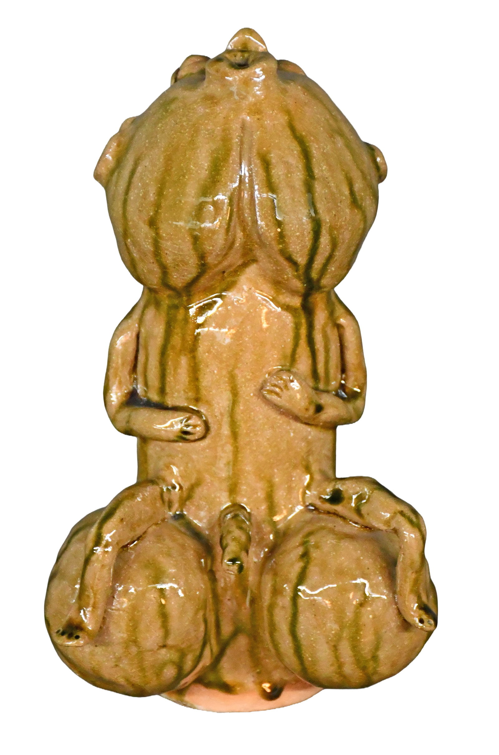 Claude Miller. Figural Phallic Piece.: Claude Miller. Figural Phallic Piece. 1998. Signed and dated. Mint condition. 9" h. Est. $100-200. Ship: $45 Please Read Before You Bid: By registering for and/or placing a bid in any Slotin