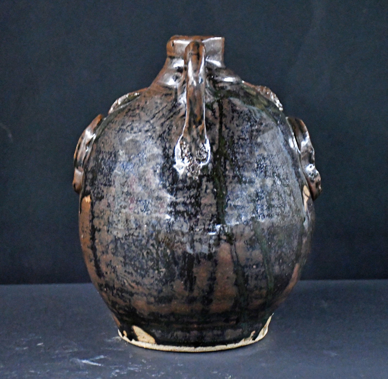 Half Gallon Face Jug. - 4