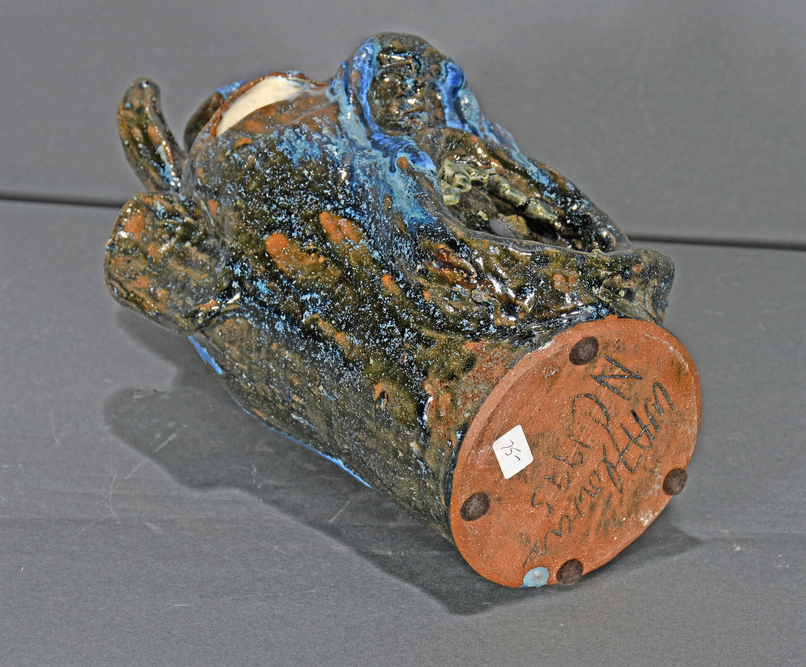 William Flowers. Devil Face Jug. - 4