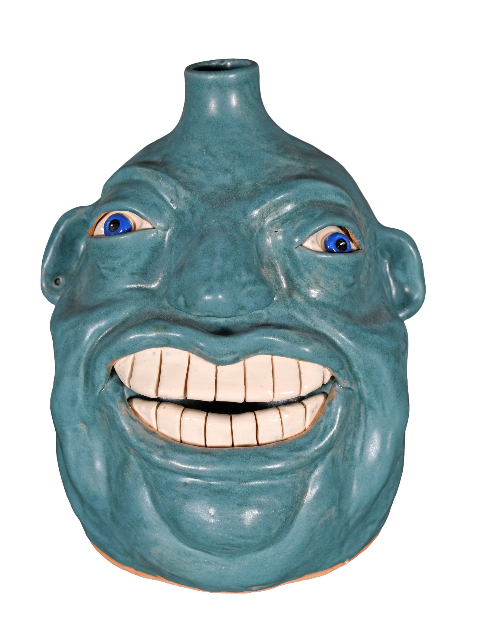 J.G. Dunning. Blue Ralph.: J.G. Dunning. Blue Ralph. 2006. Signed, dated and titled. Mint condition. 9" h. Est. $100-200. Ship: $55 Please Read Before You Bid: By registering for and/or placing a bid in any Slotin Auction, you