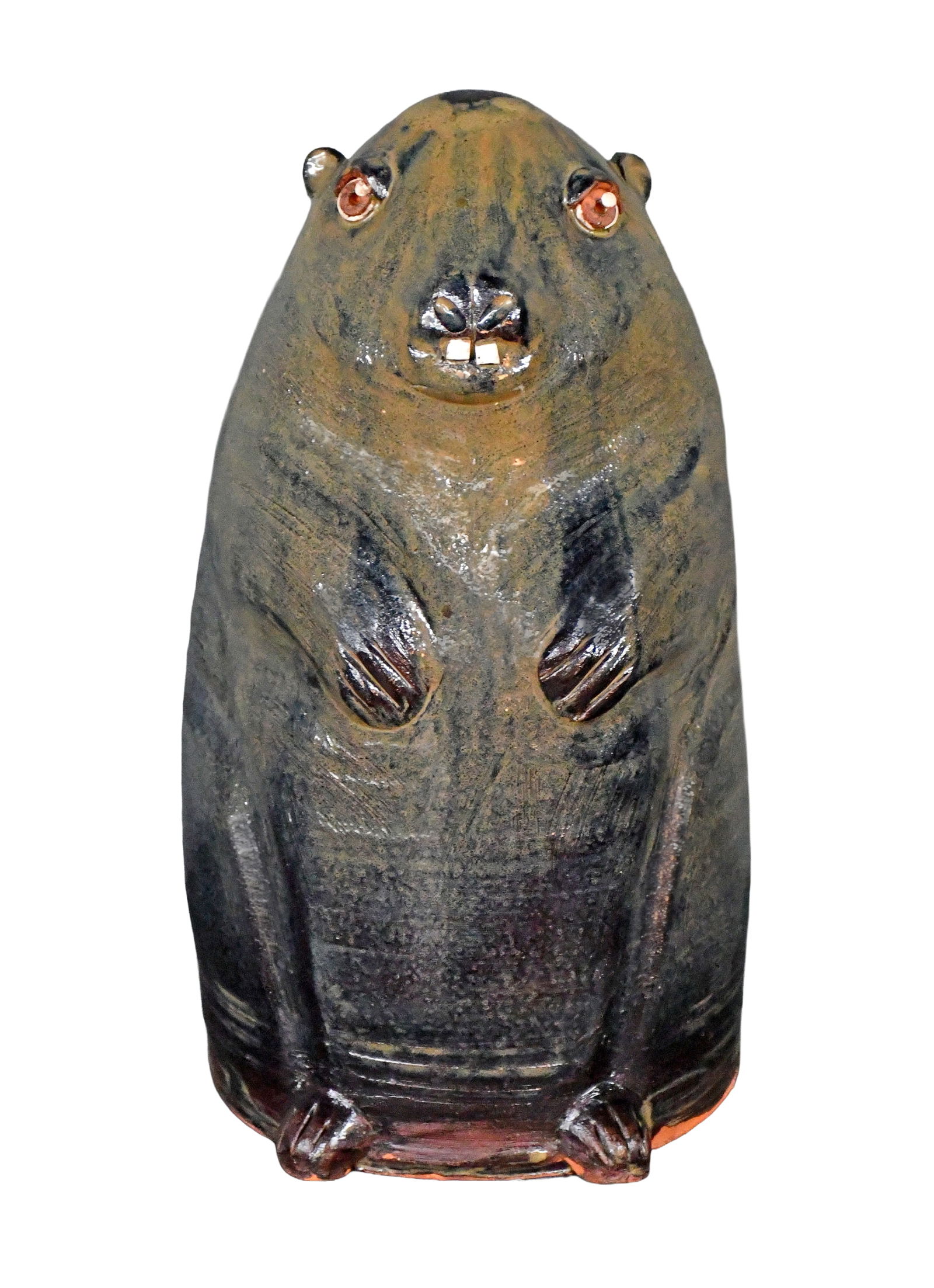 Yvette Lepley. Marmot.: Yvette Lepley. Marmot. #4. 2009. Signed, dated, and numbered. Mint condition. 11.5" h. Est. $100-200. Ship: $65 Please Read Before You Bid: By registering for and/or placing a bid in any Slotin