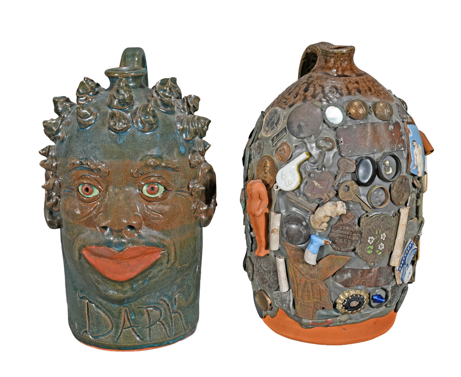 Yvette Leply and Mike Hanning. Pair of Jugs. (1 of 6)