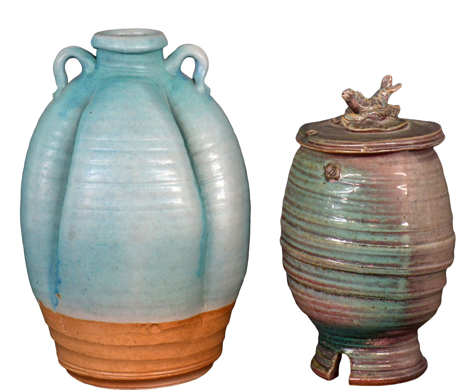 Bringle. Pair of Art Pottery Pieces. (1 of 3)