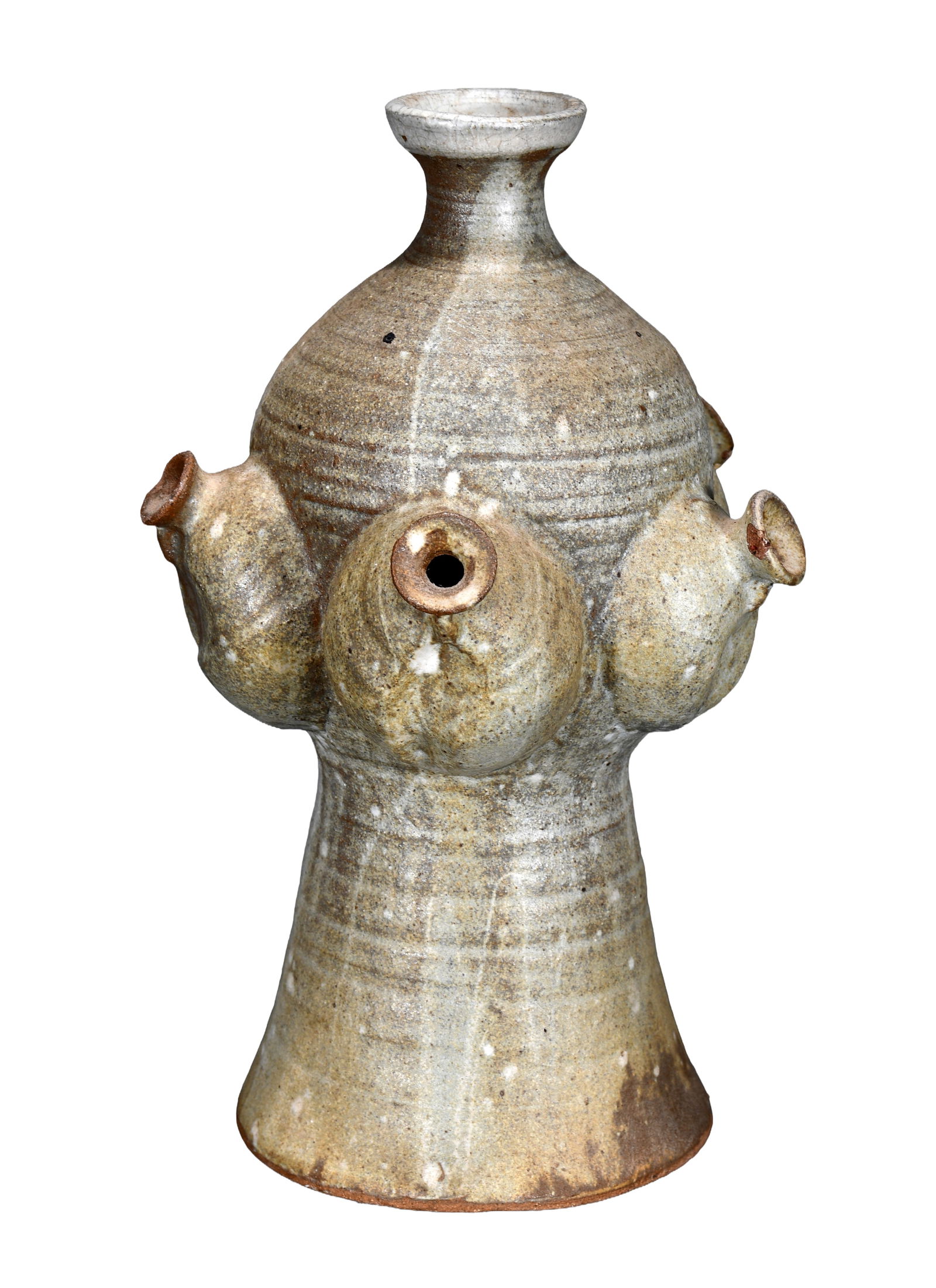 Bob Owens. Rare early piece marked with signature and Cleveland, GA. (1 of 4)