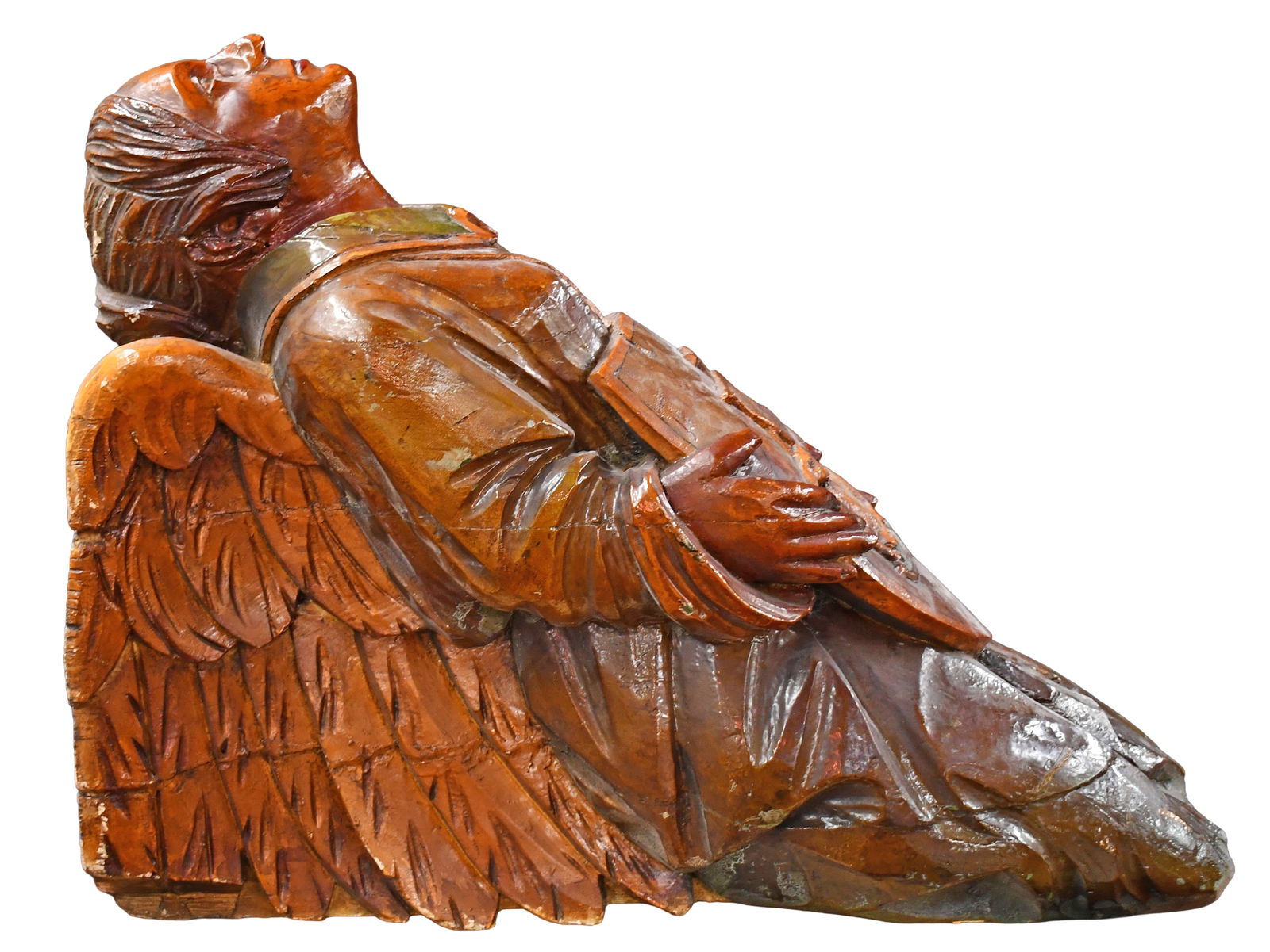 Knights Templar Winged Ship Figurehead. (1 of 6)