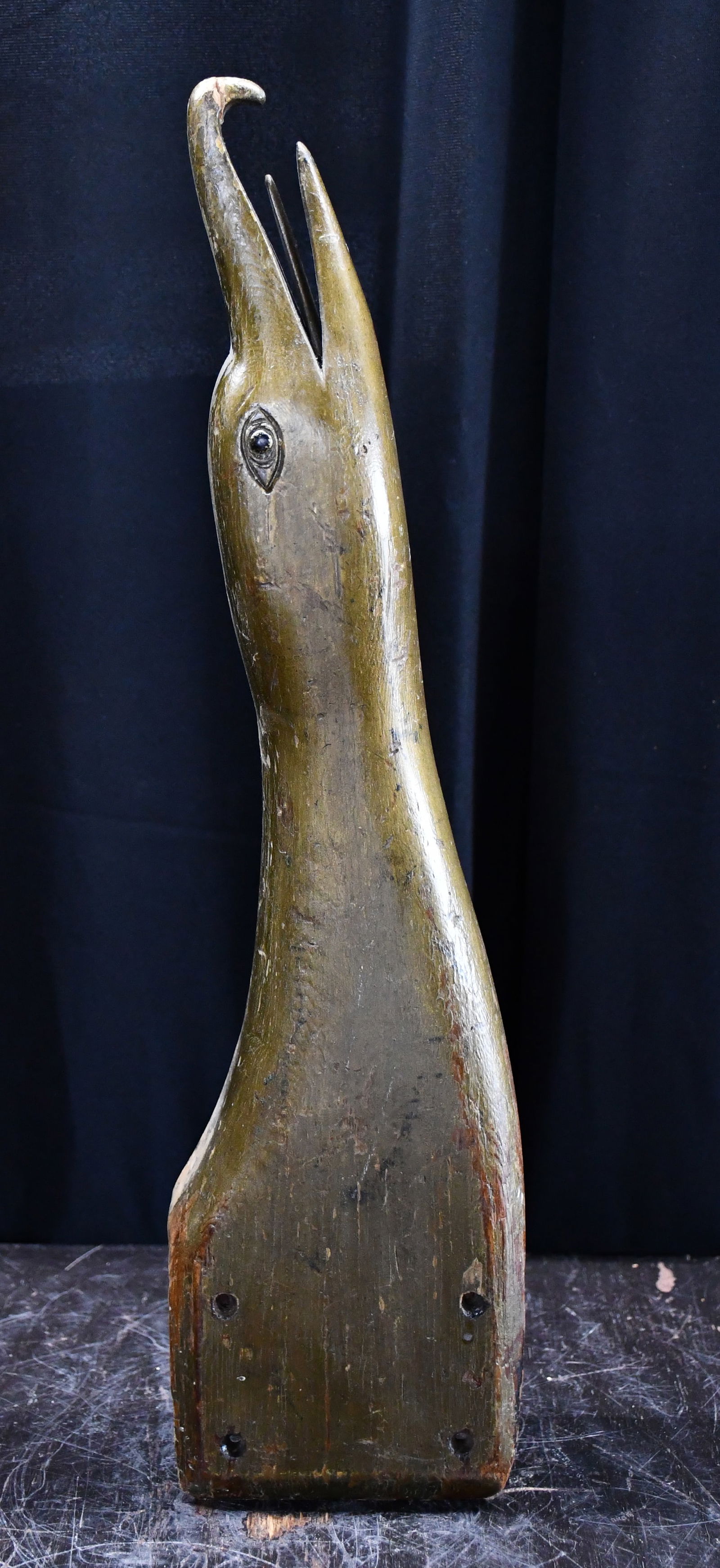 Eagle Head Carving. - 3