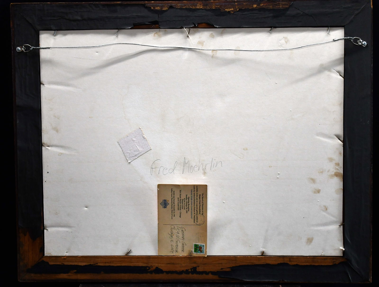 B. Grant. Sailboat Scene. - 3