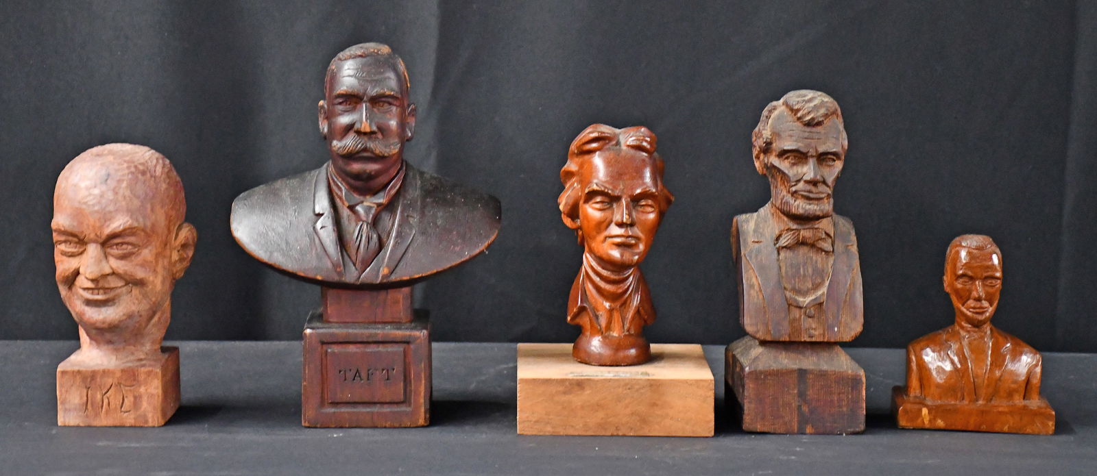 Five Presidents' Busts. - 3