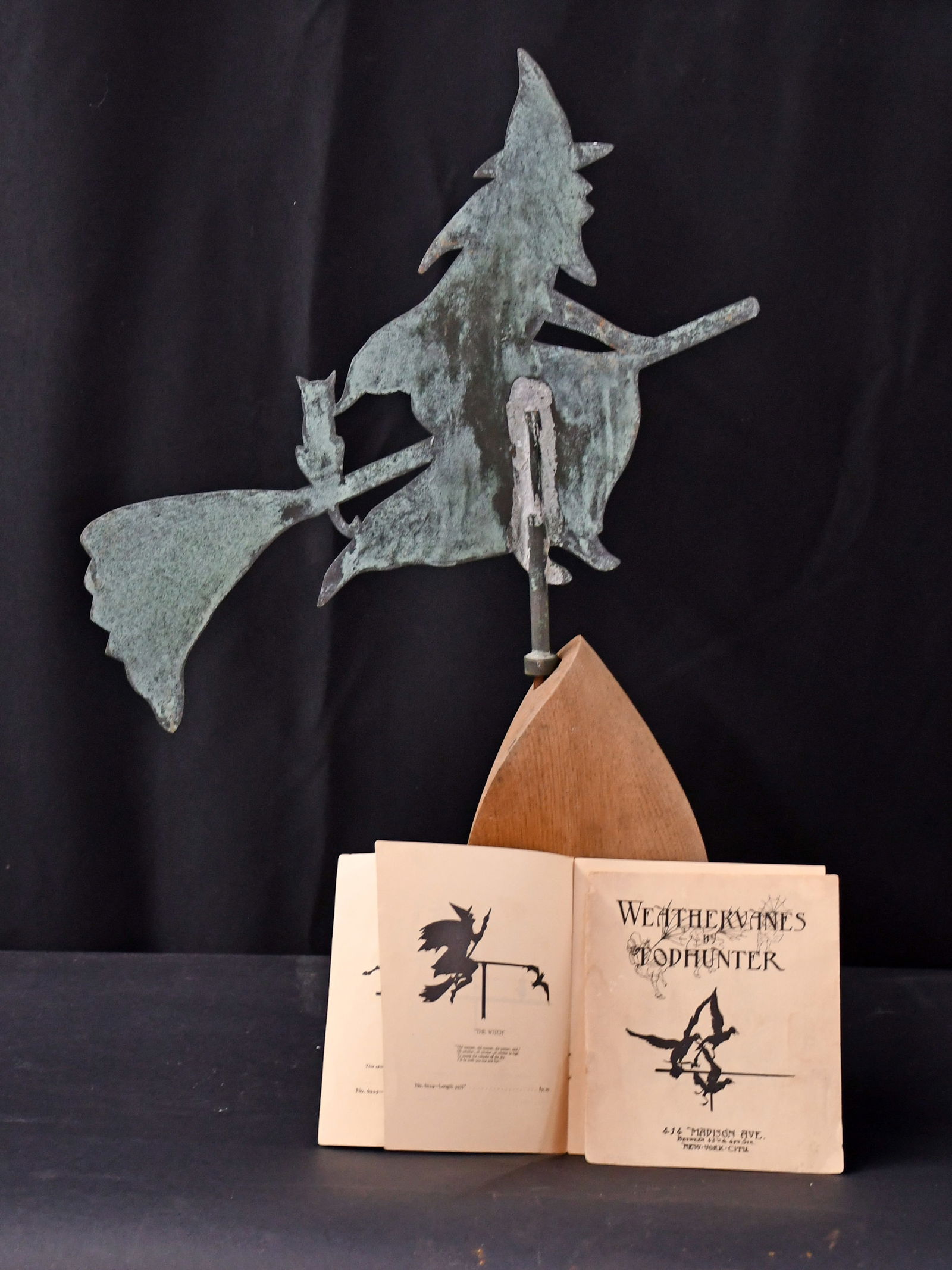 Tod Hunter. Witch Weathervane. - 2