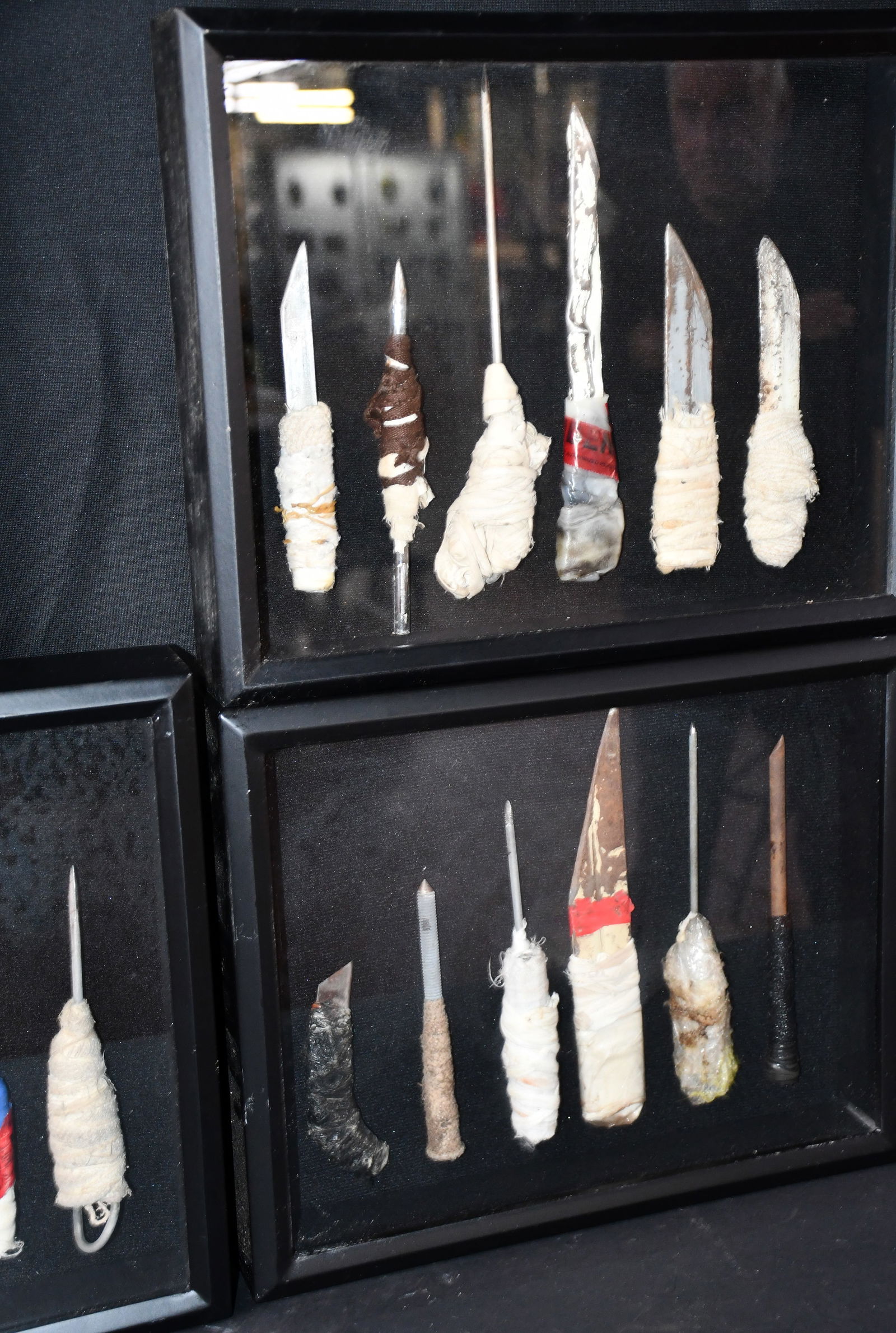 Three Framed Shank Groupings. - 4