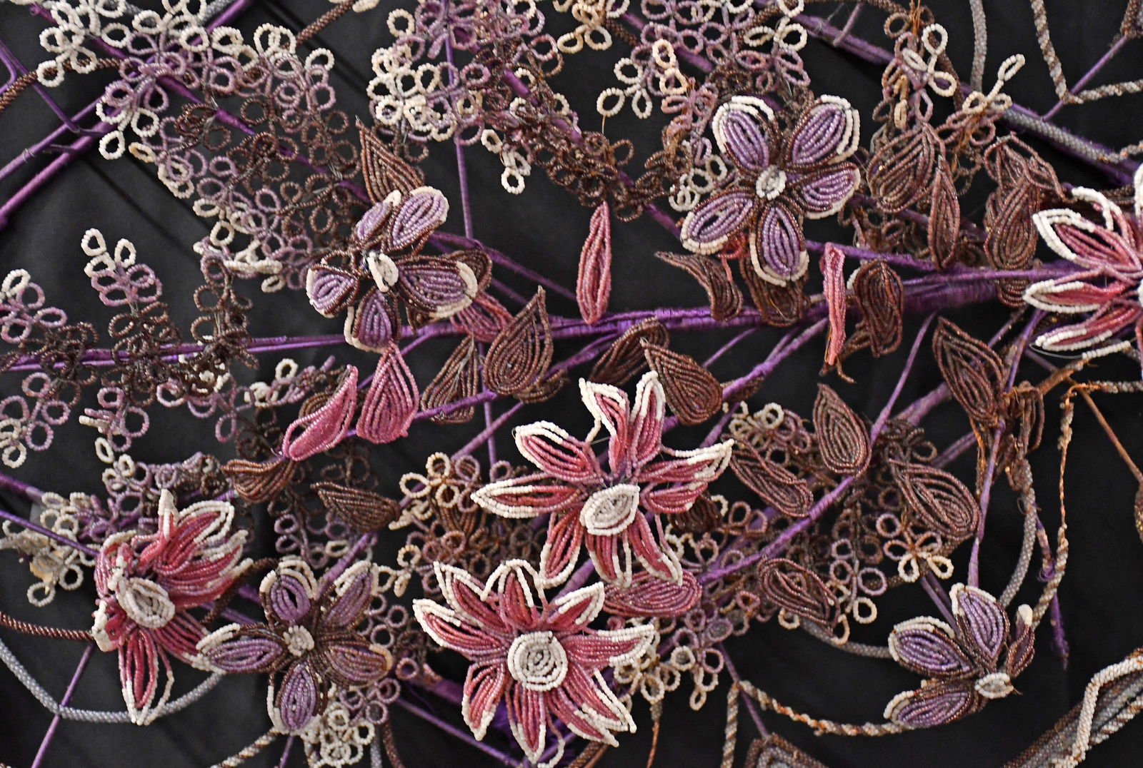 Victorian Beaded Wreath. - 2