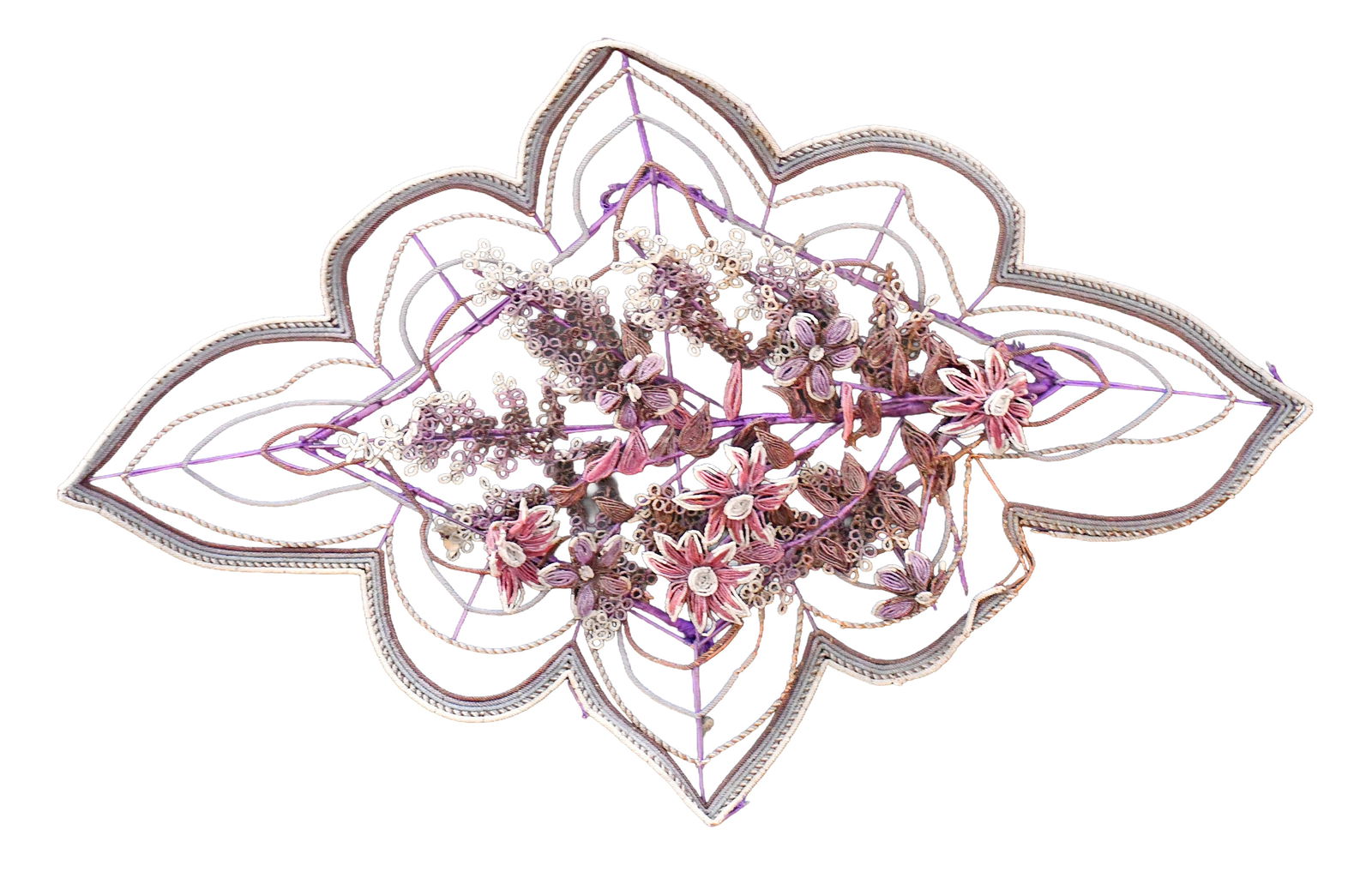 Victorian Beaded Wreath. - 3