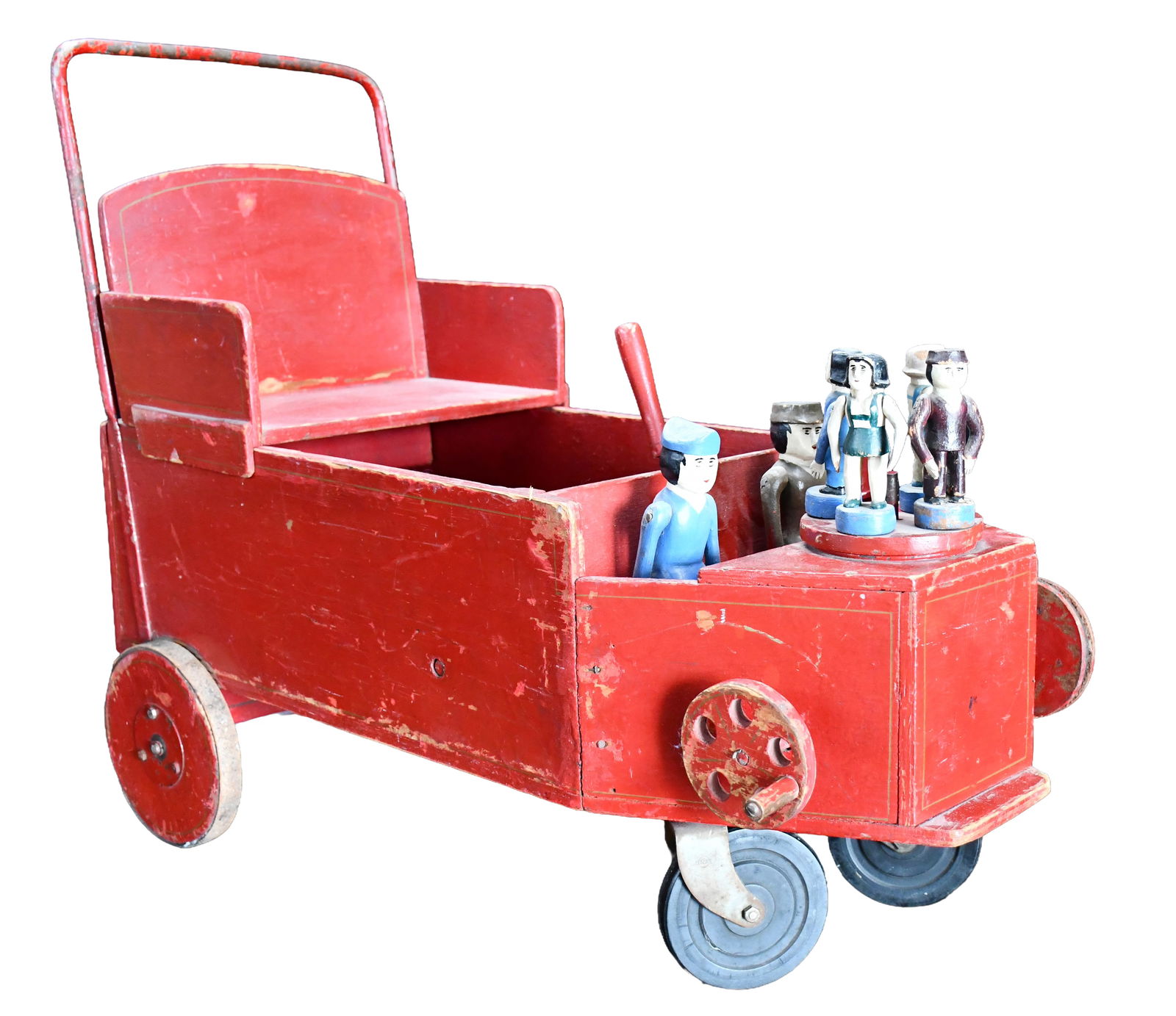 Child Seated Push Car with Moving Figures. (1 of 4)