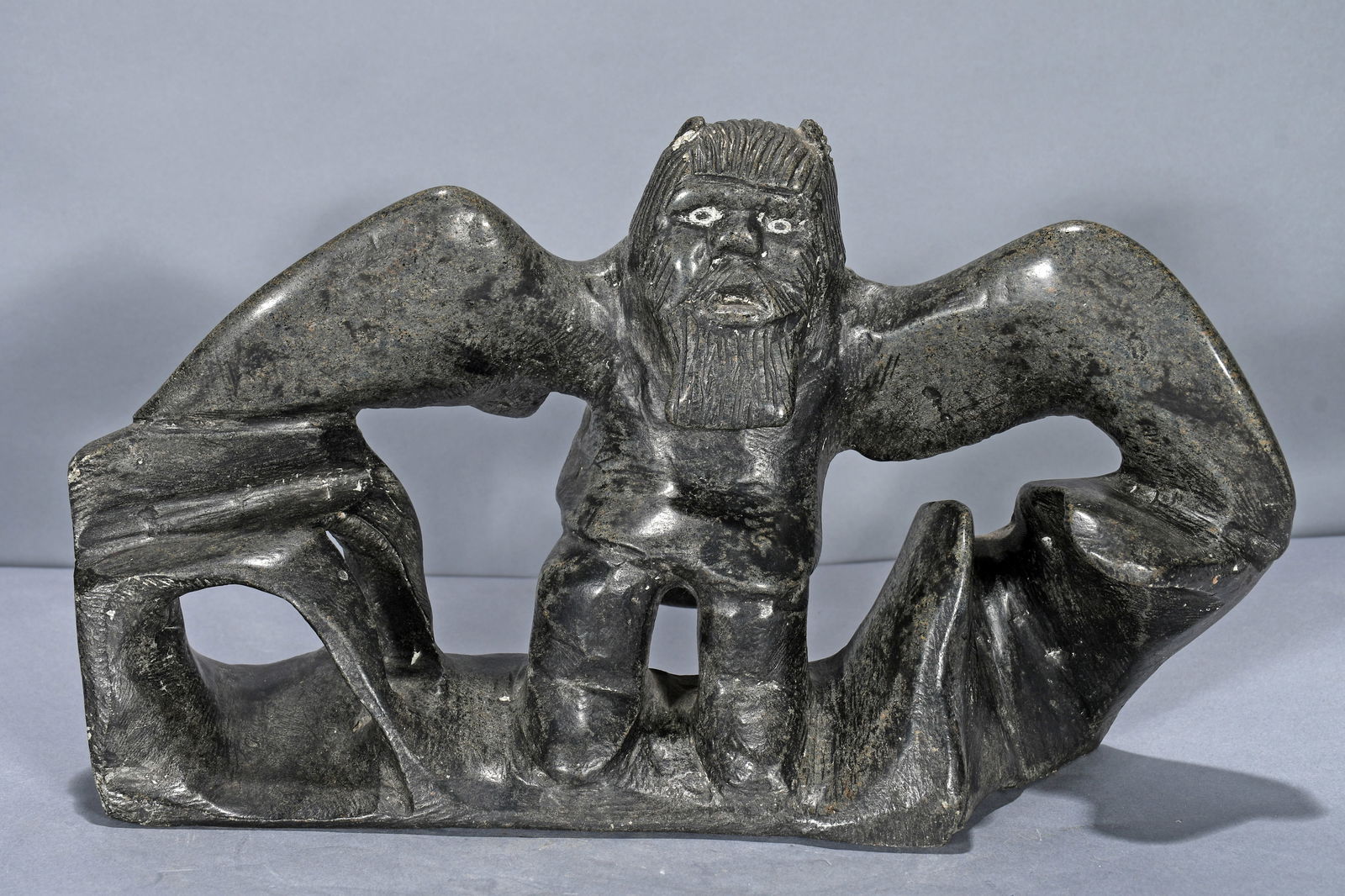 Inuit Anthorpomorphic Man Owl. - 3