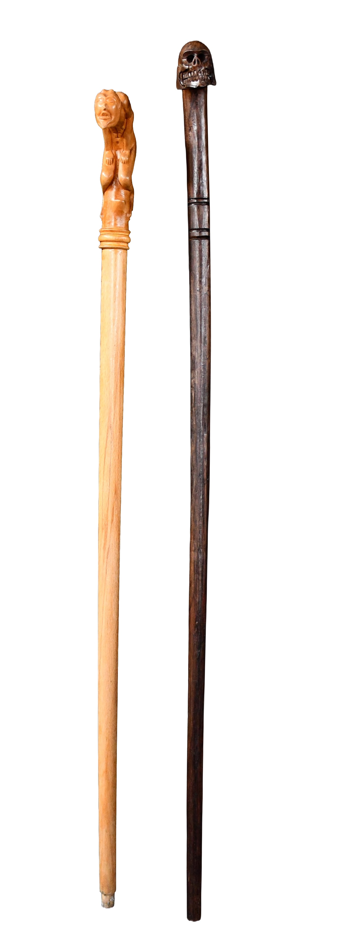 Devil and Skull Handle Canes. (1 of 5)