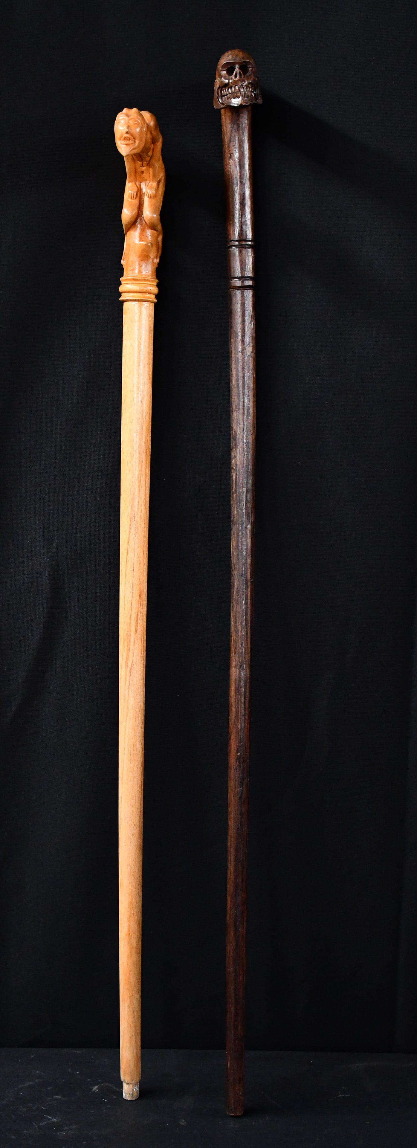 Devil and Skull Handle Canes. - 4