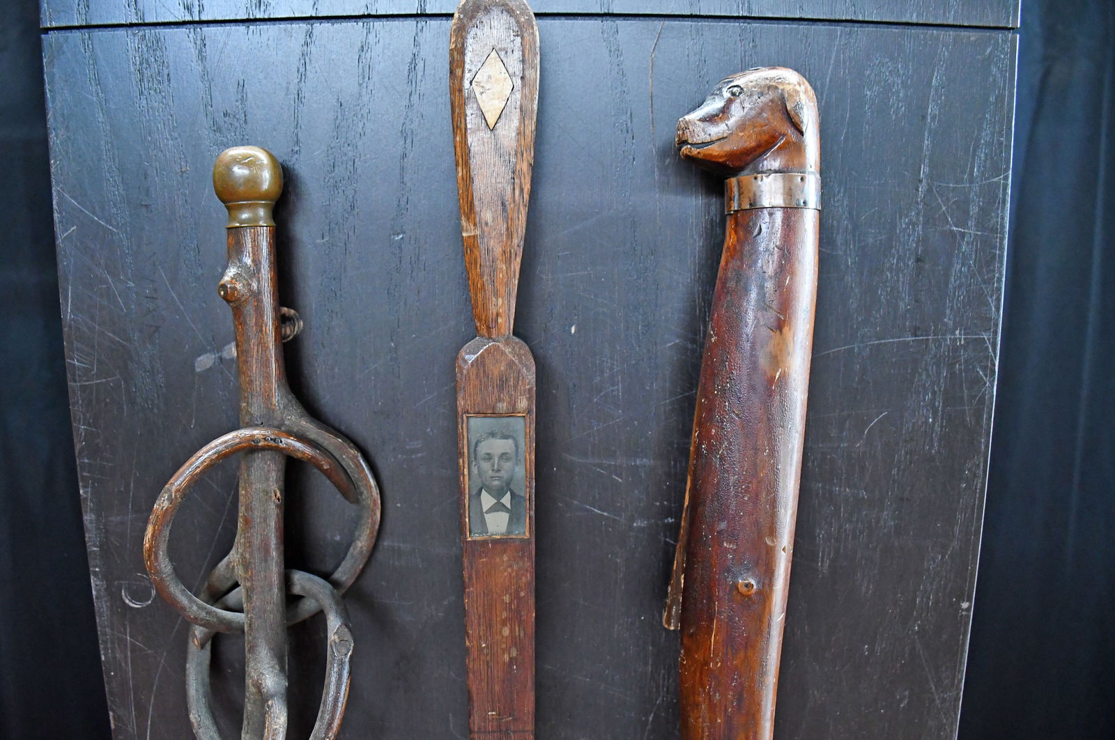 Three Anonymous Canes. - 2