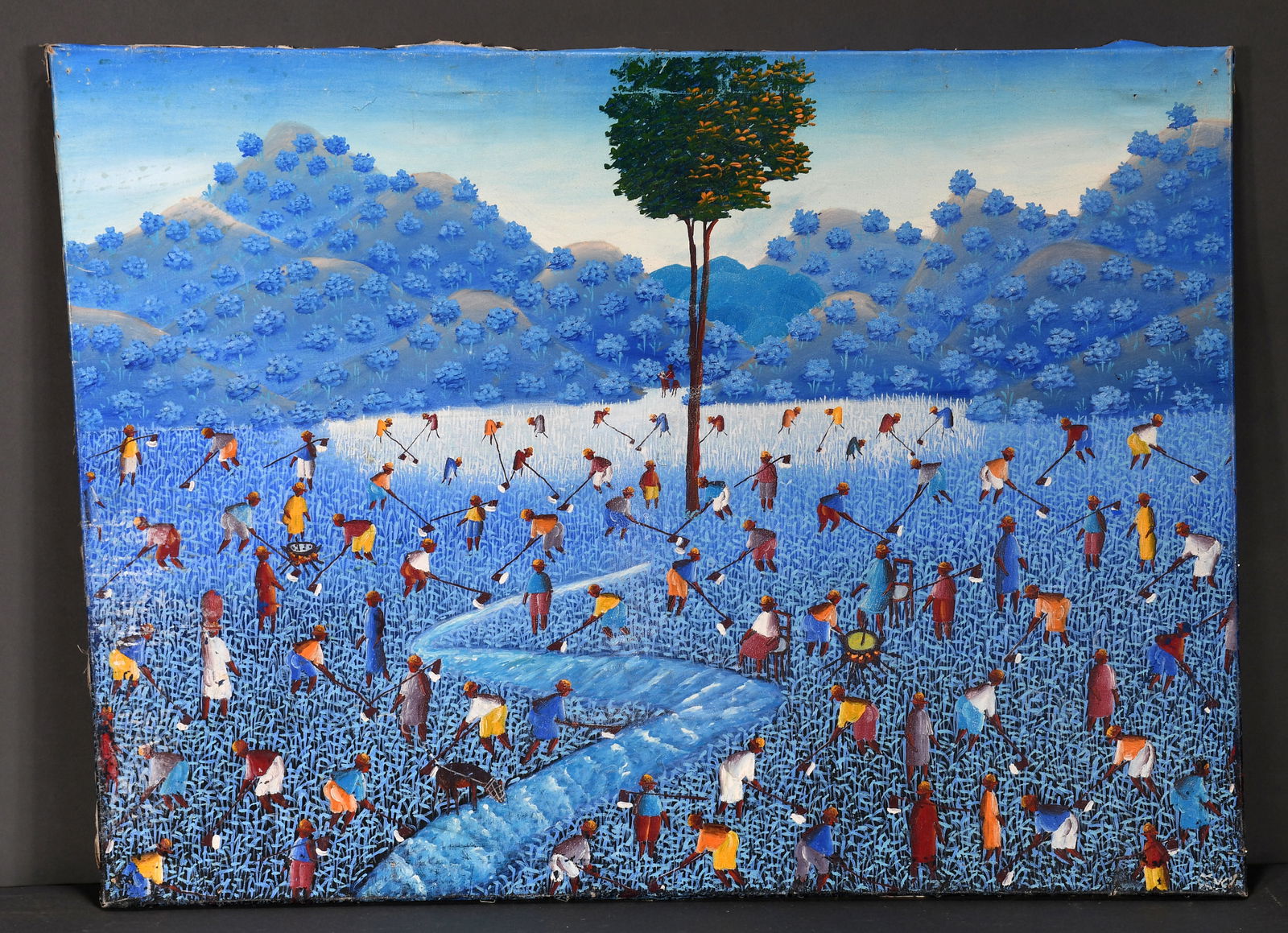 Haitian. Working in the Fields. - 3