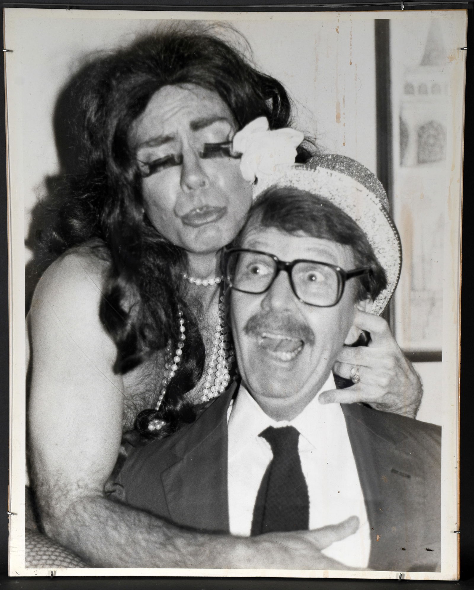 Anonymous Photographer. Richard At a Birthday Party.: Anonymous Photographer. Richard At a Birthday Party Photograph. Slight toning, otherwise good condition. 16" w x 20" h. Provenance: The Personal Collection of Richard Gasperi and James Resko. Est.