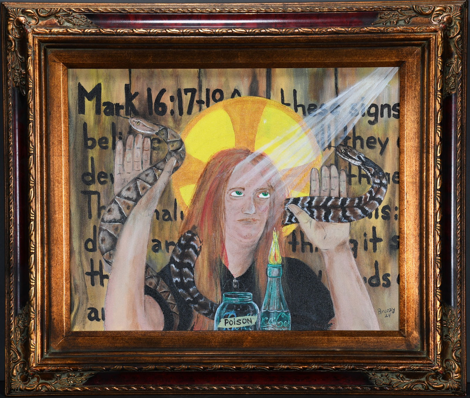 Dale Breezy Ellis. Saint, Signs Serpents. (1 of 5)