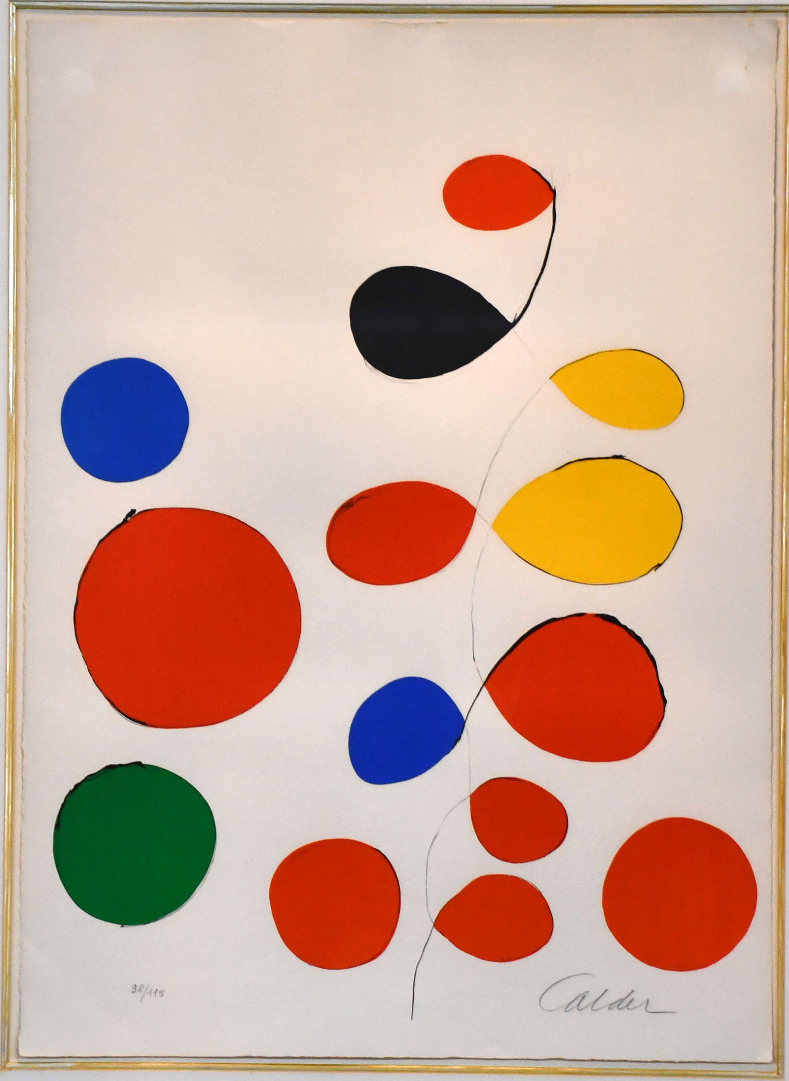 Alexander Calder. Colorful Loops and Circles. (1 of 4)