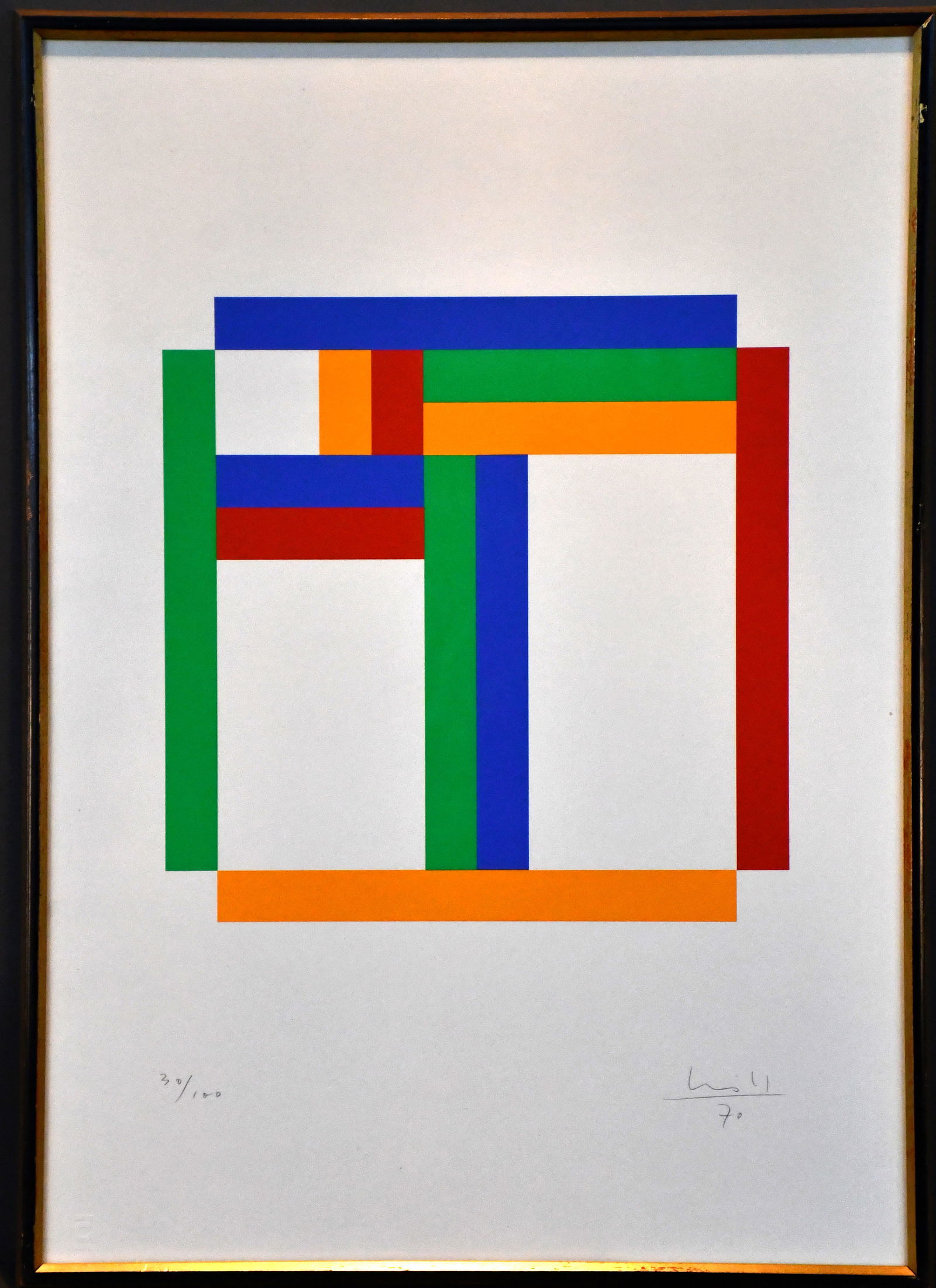Max Bill. Modern Colorful Square. (1 of 5)
